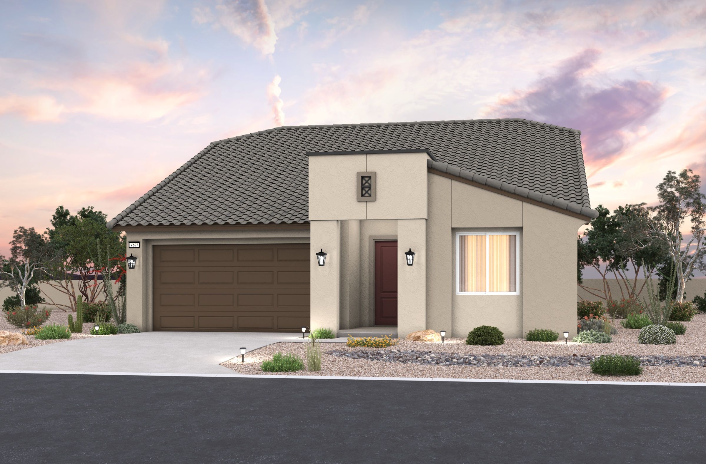 Spanish Colonial V Elevation