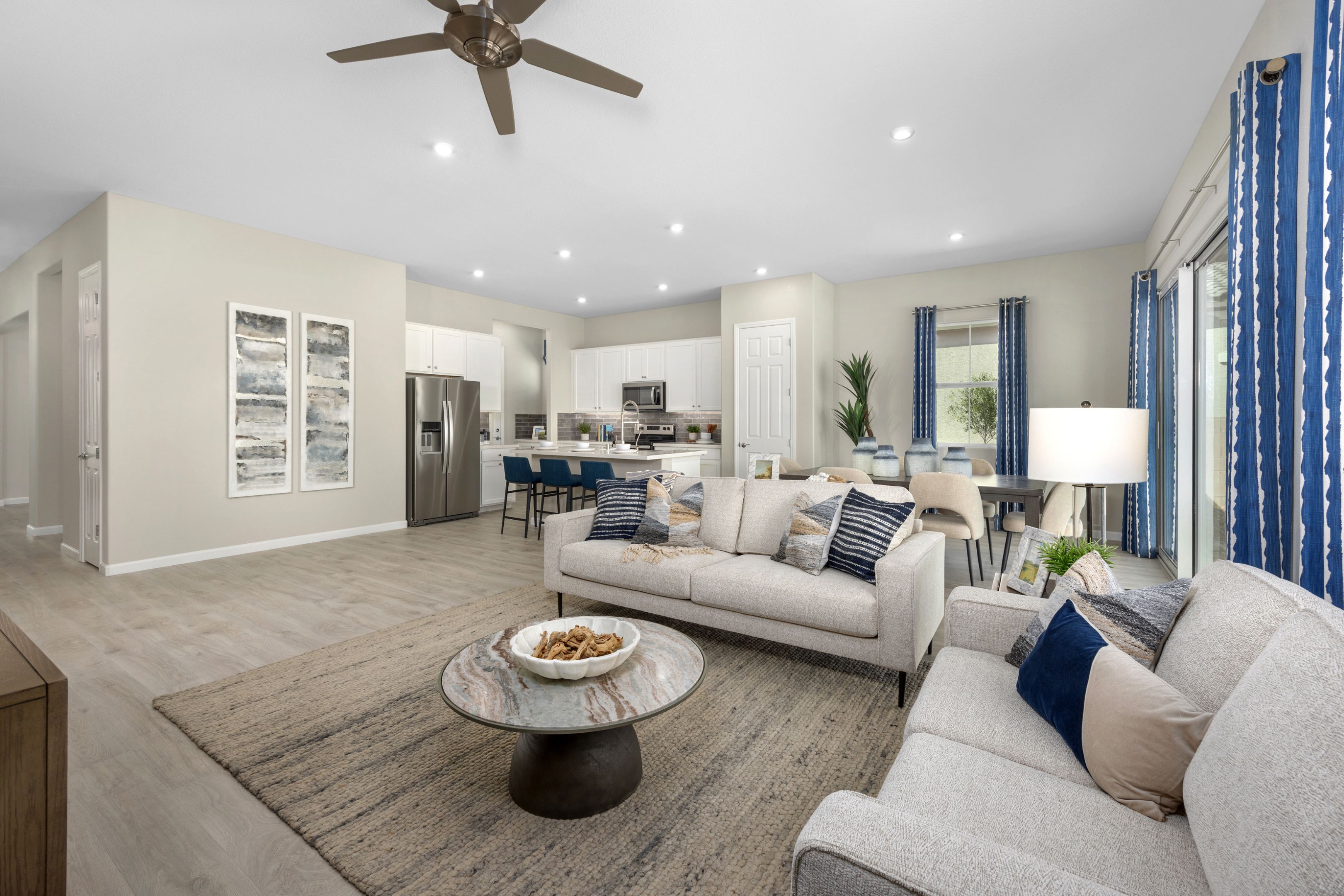Willow Great Room and Kitchen