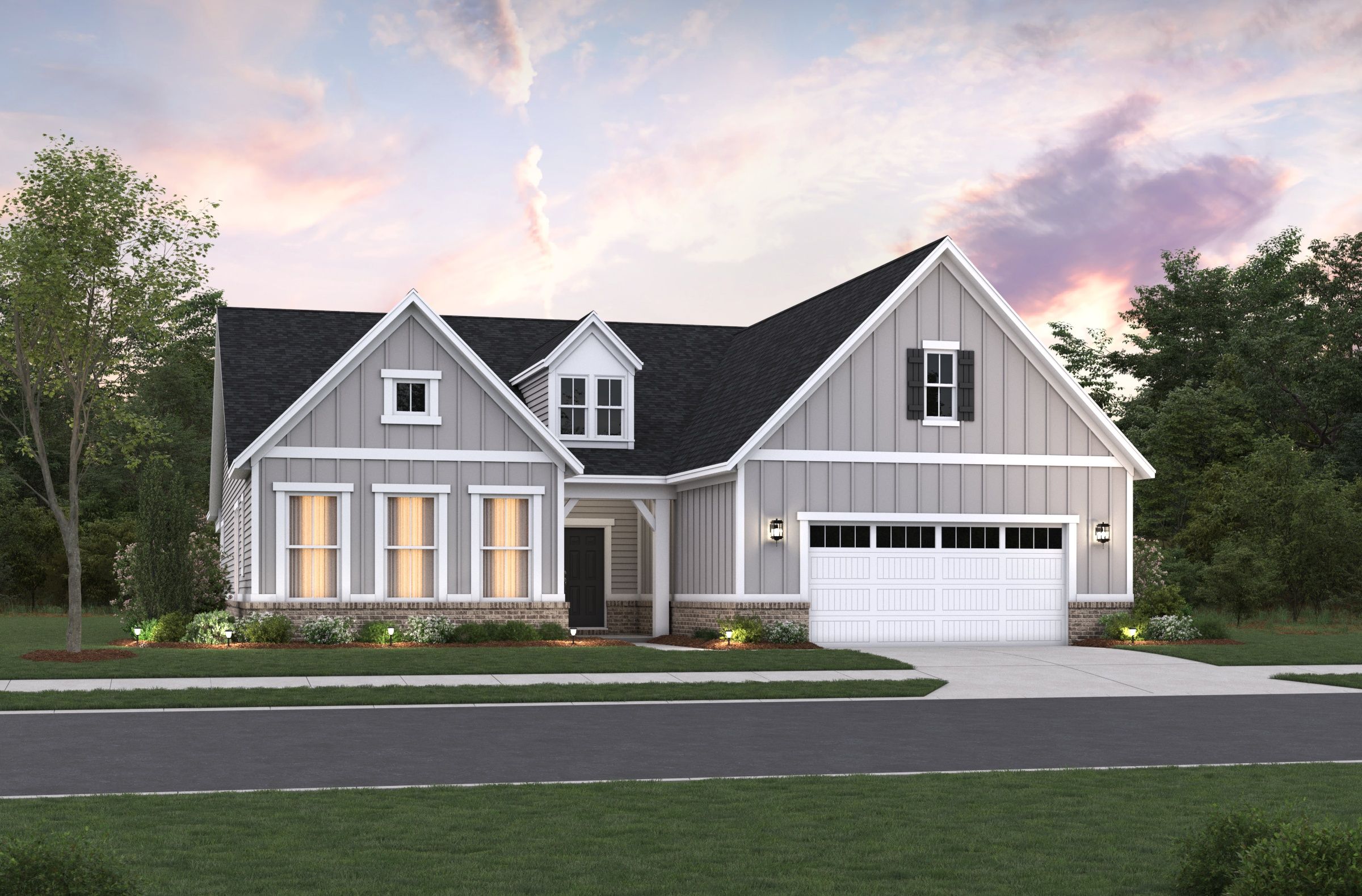 Gatherings at Aurora por Beazer Homes en Indianapolis Indiana