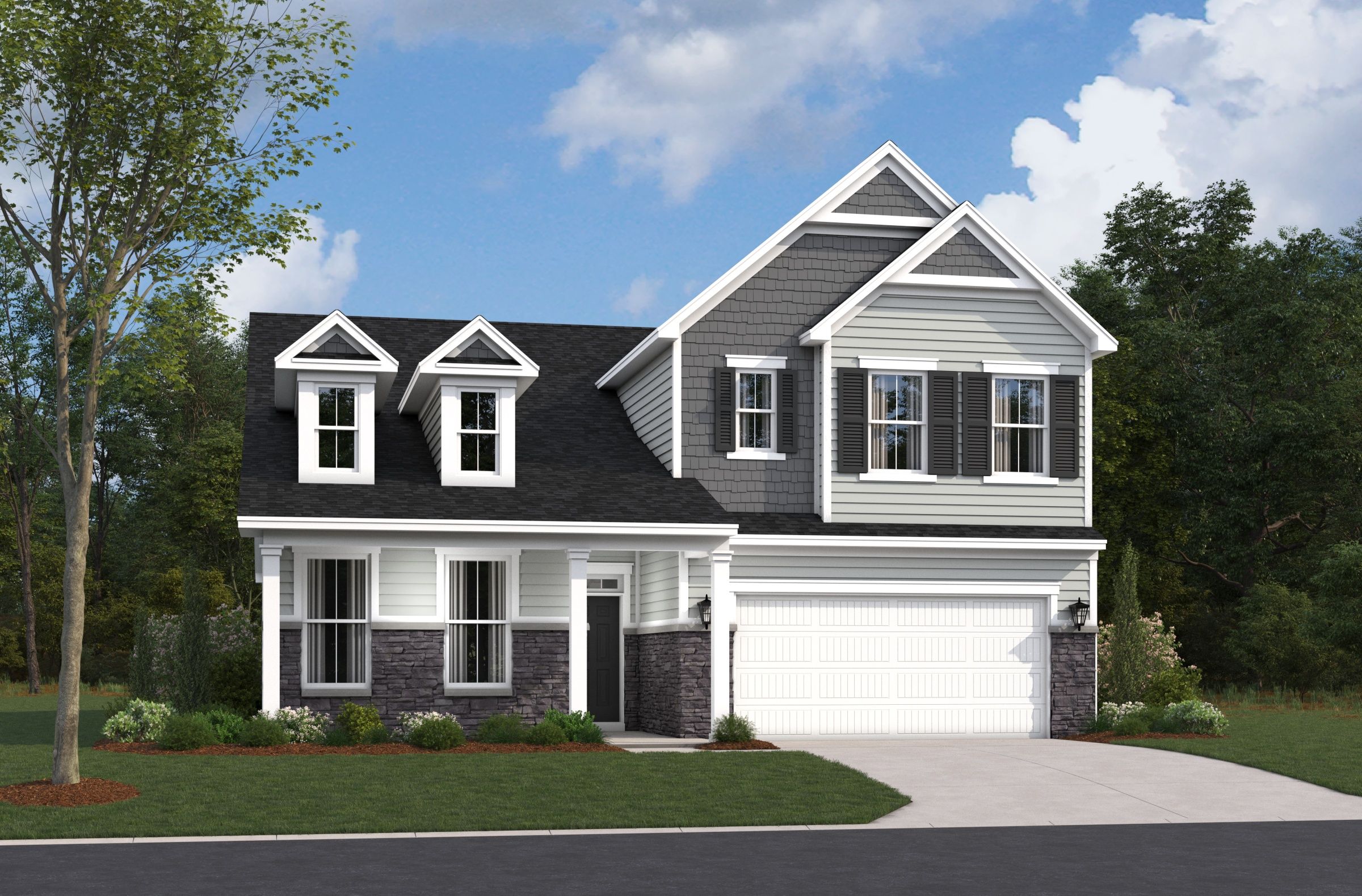 Lincoln - Crossroads at Southport: Indianapolis, Indiana - Beazer Homes
