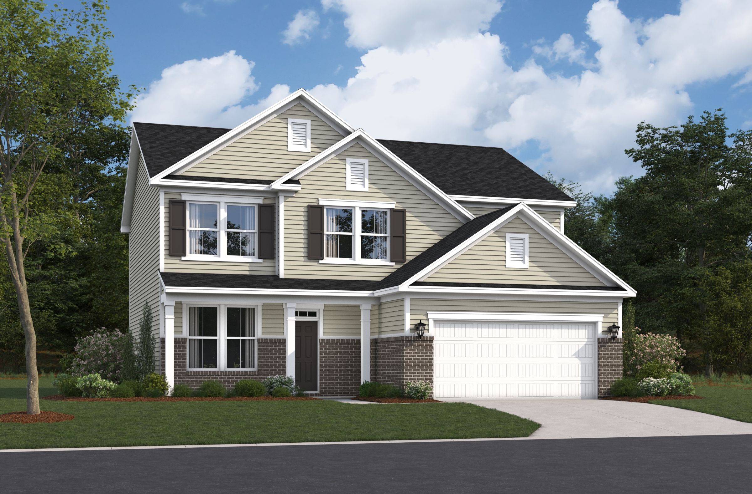 Jefferson - Crossroads at Southport: Indianapolis, Indiana - Beazer Homes