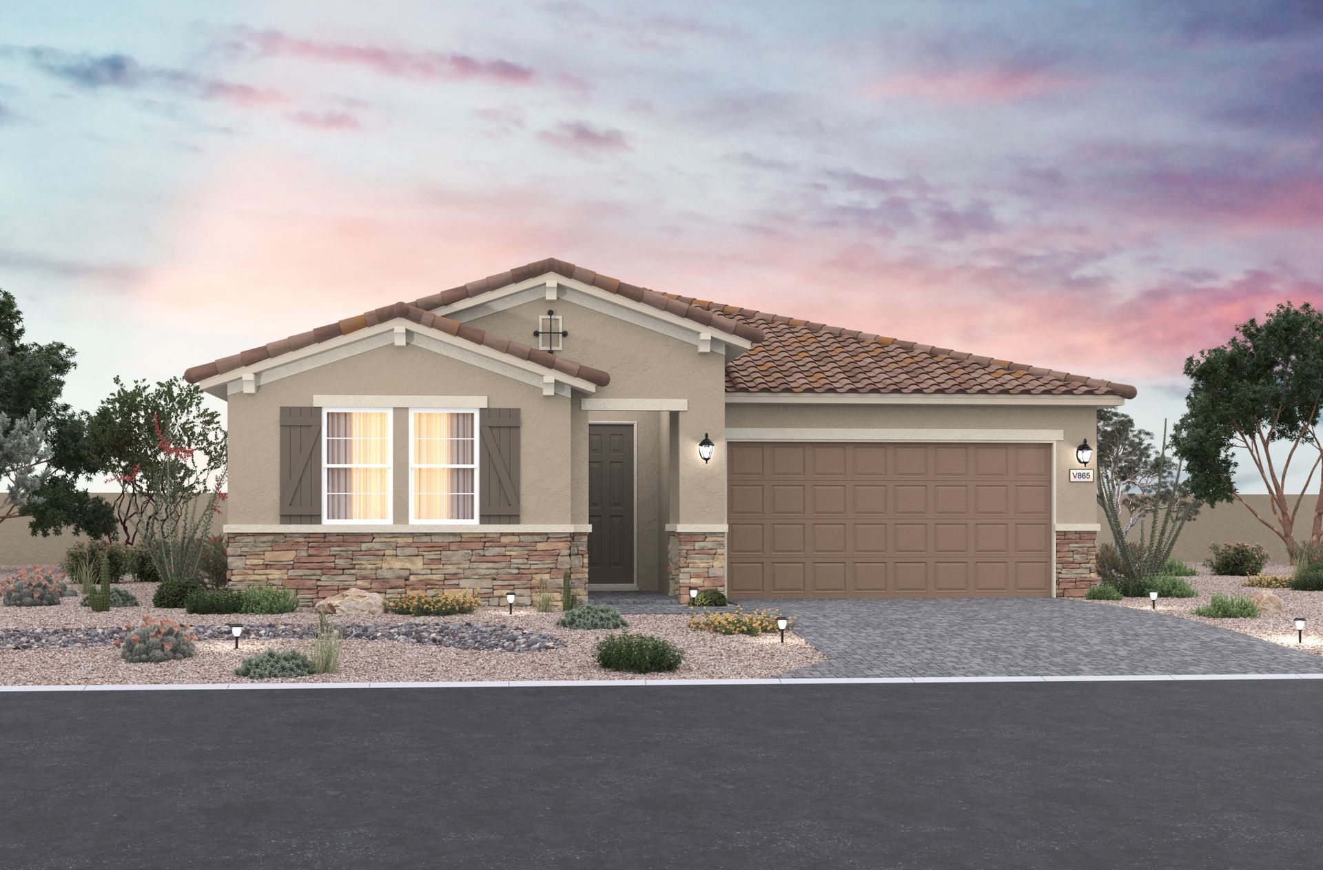 Tuscan L Elevation