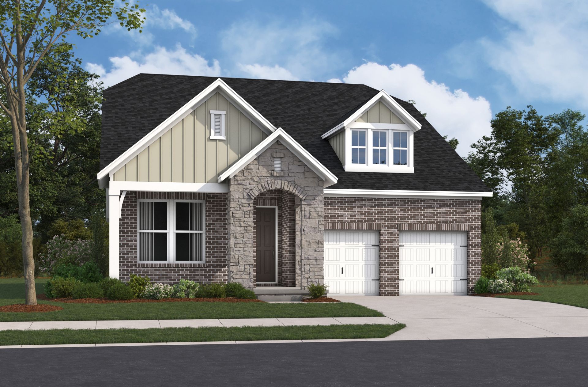 Ansley French Country N Exterior
