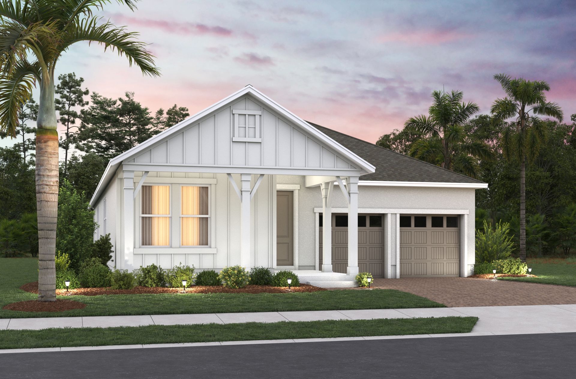 Farmhouse L Elevation
