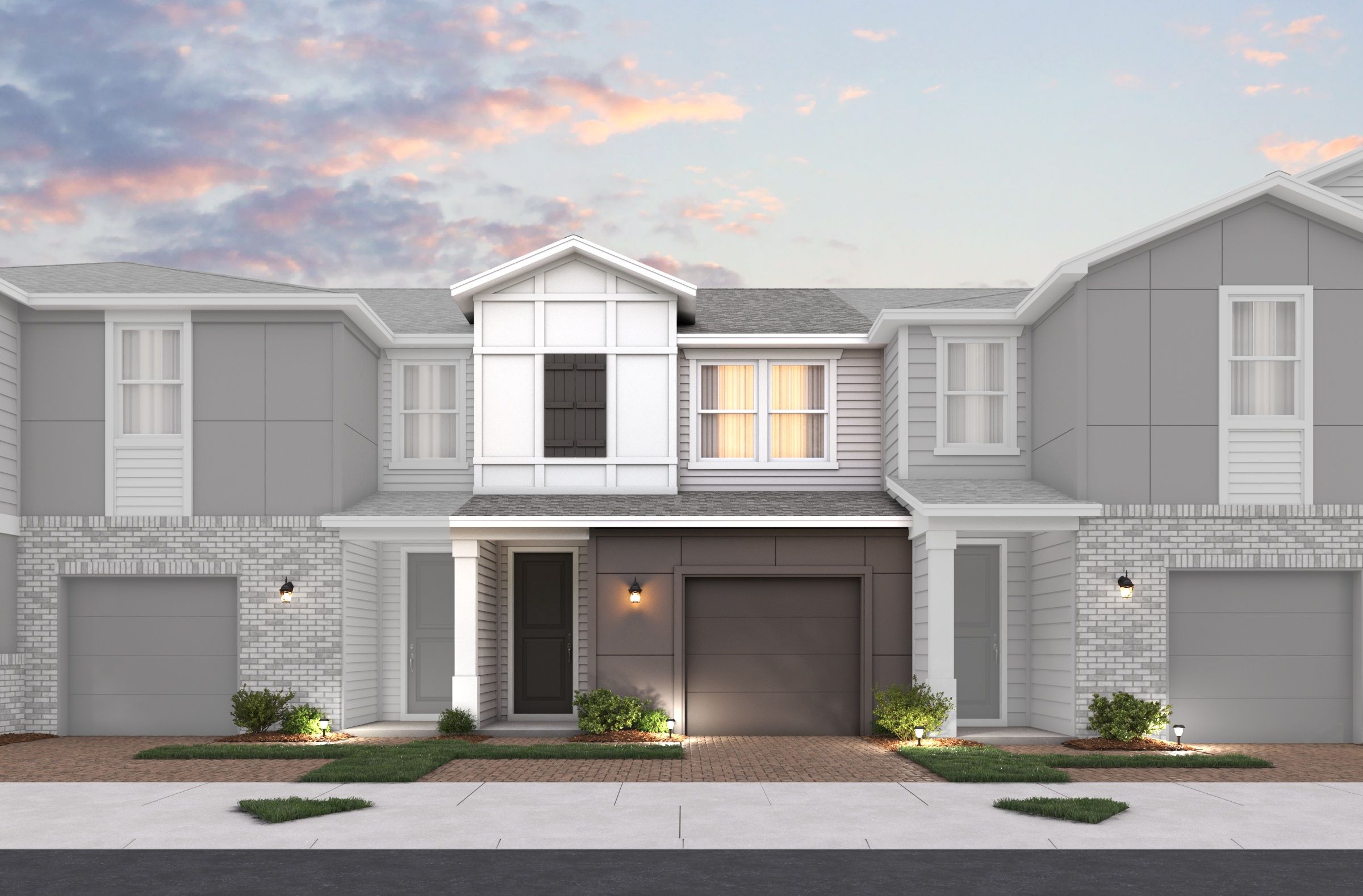 Arts and Crafts L Elevation