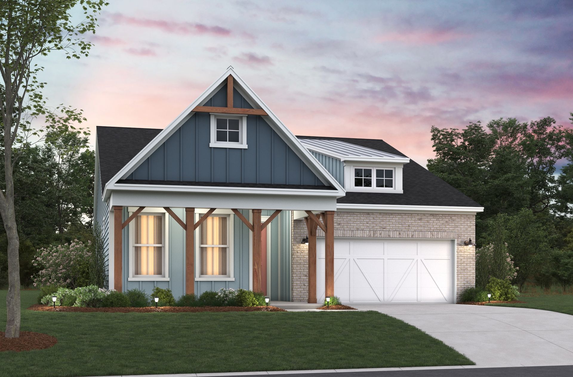 Leyland Farmhouse L Elevation