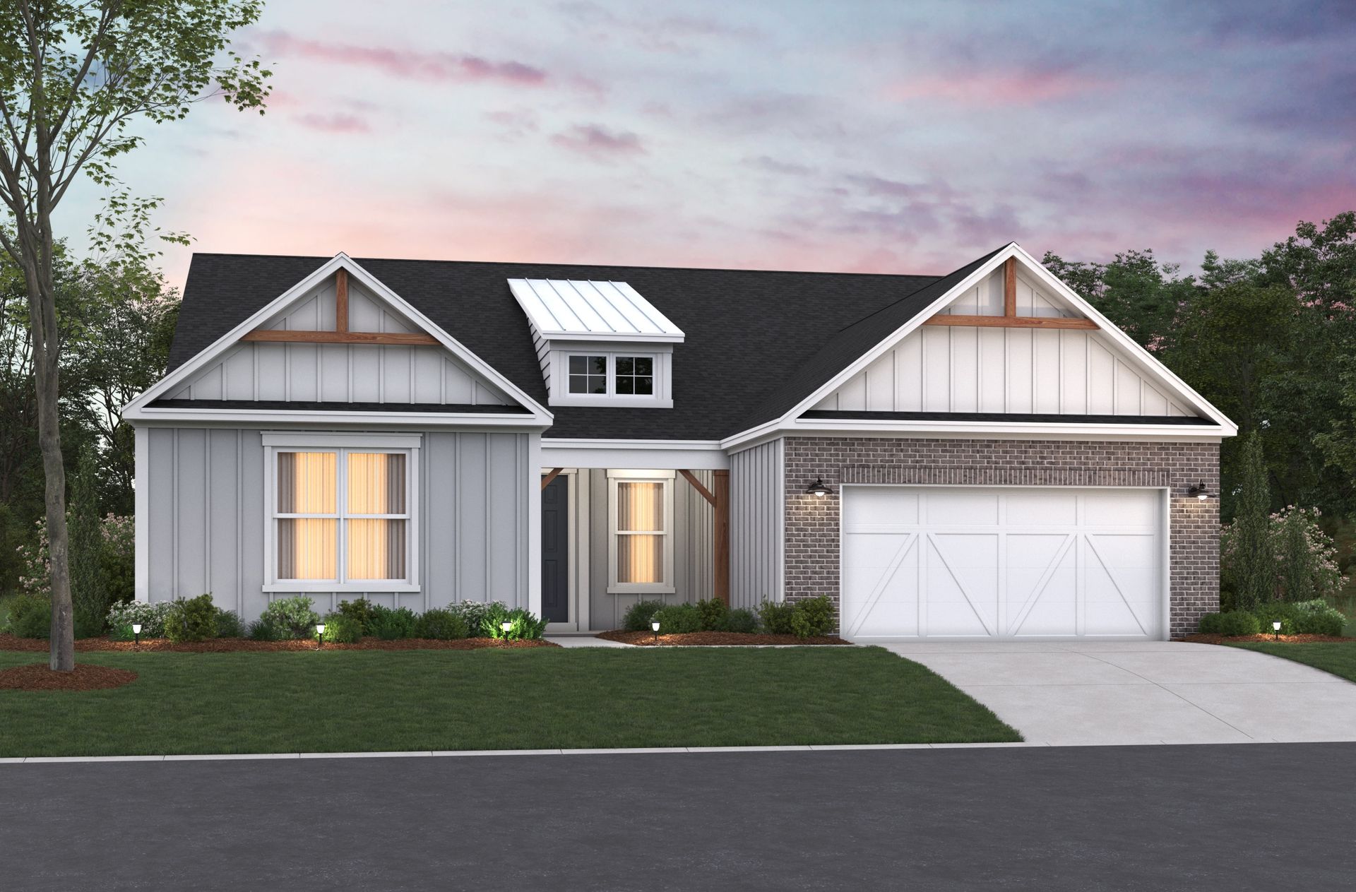 Reynolds Farmhouse L Elevation