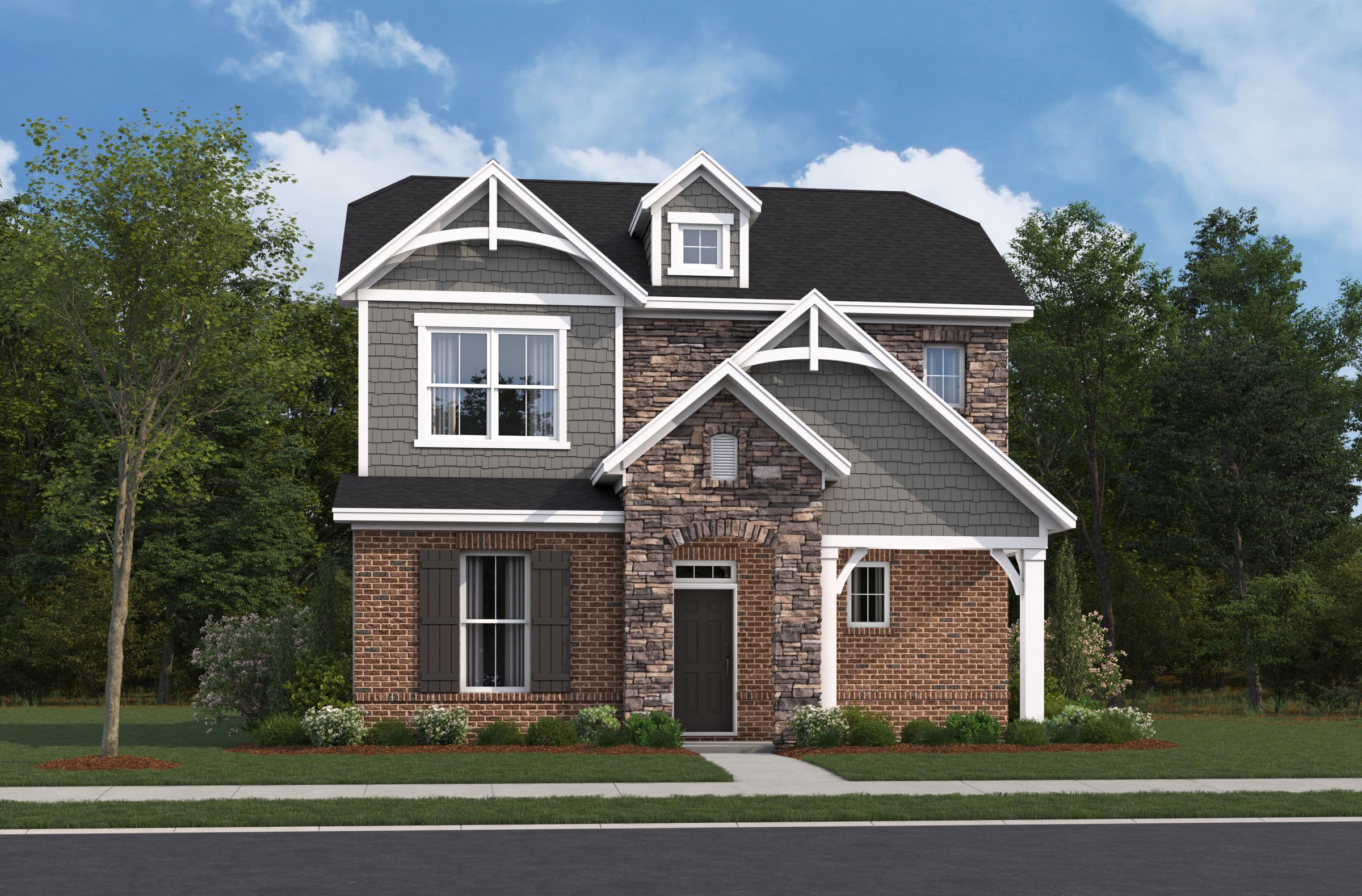 French Country M Elevation