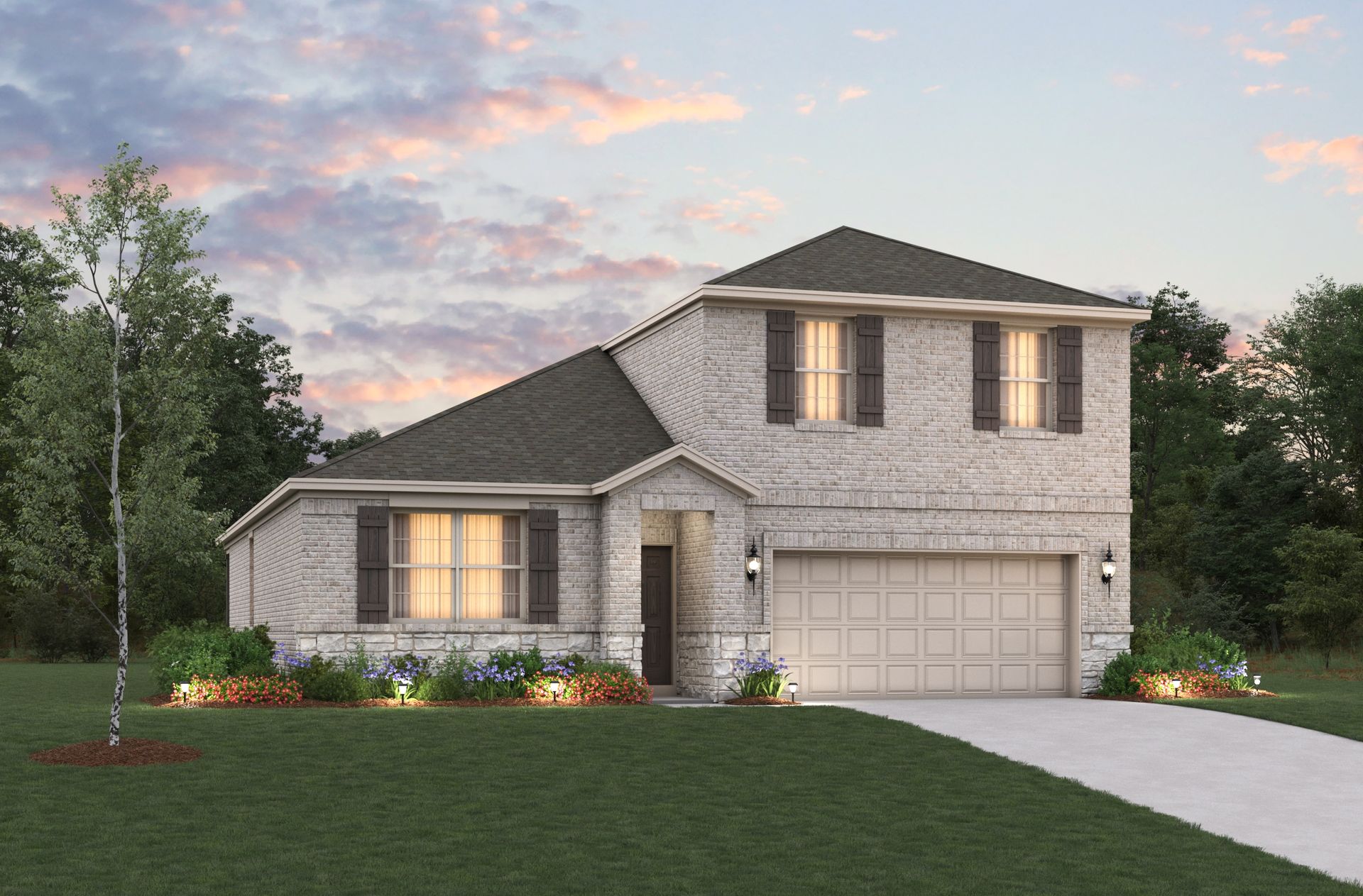 Farmhouse B Elevation
