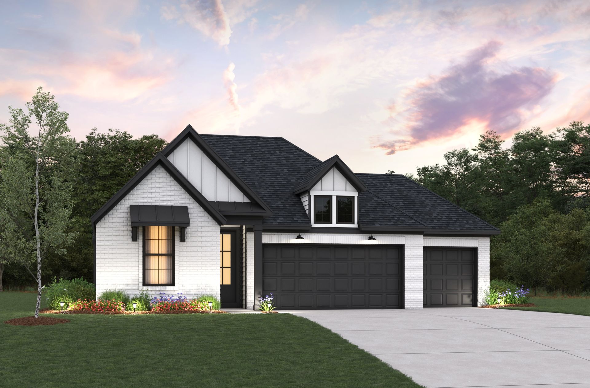 Farmhouse L Elevation