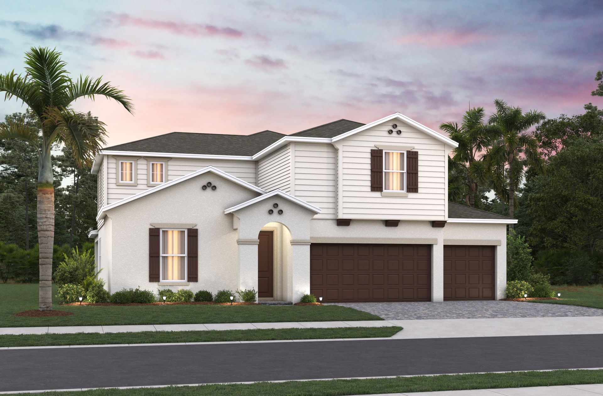 Spanish Colonial M Elevation
