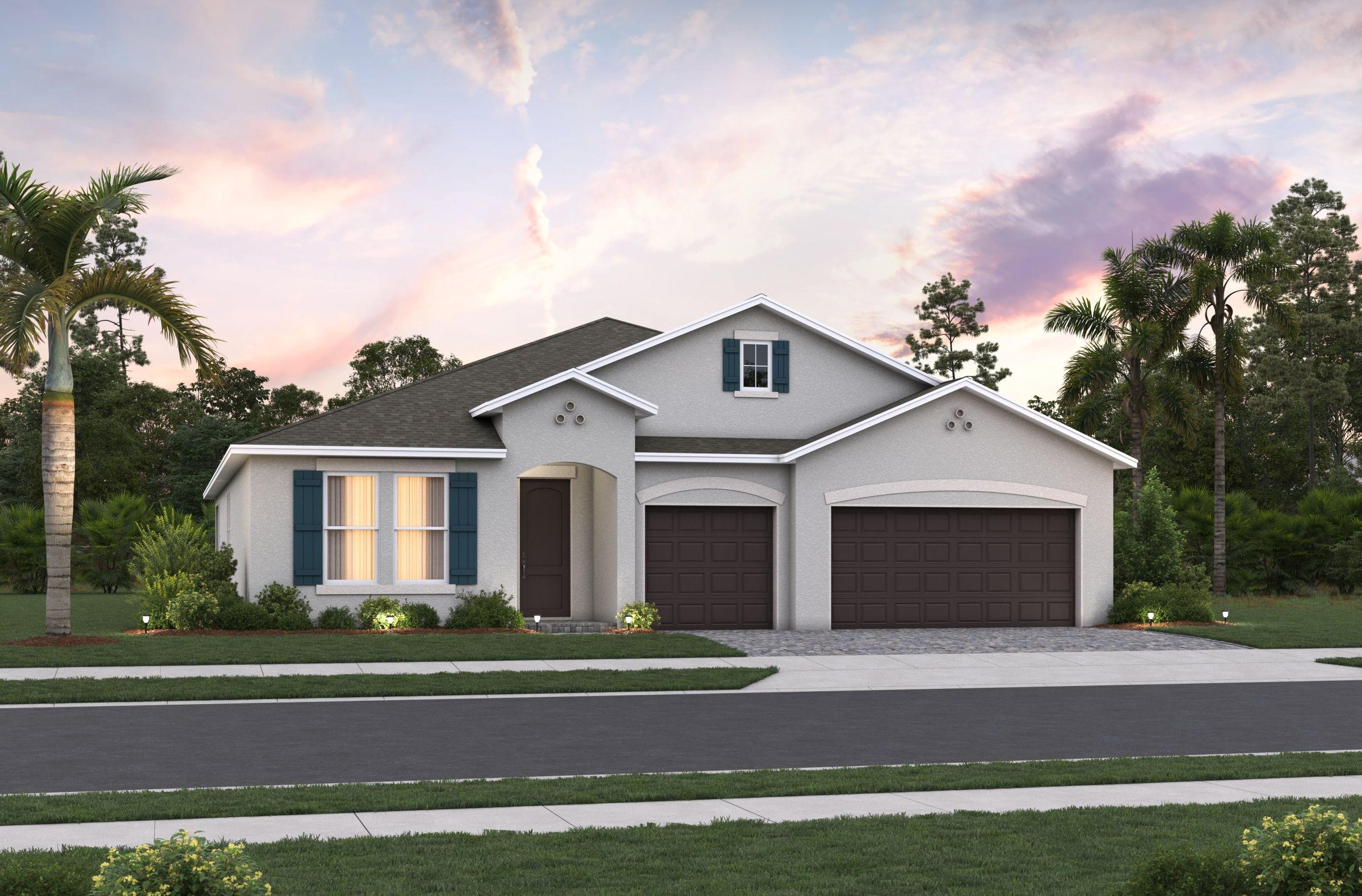 Hudson - Estates at Lake Jesup: Sanford, Florida - Beazer Homes