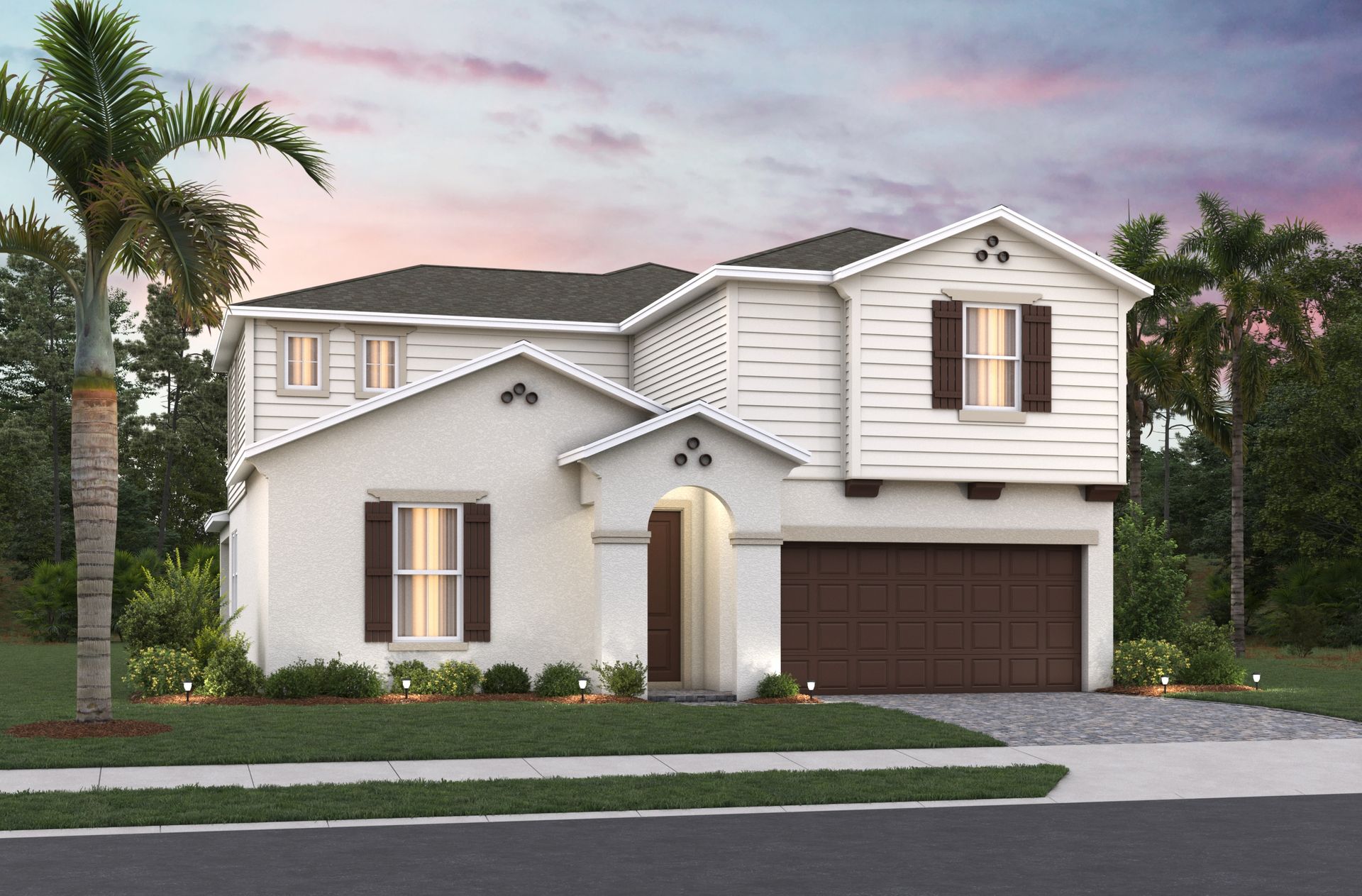 Spanish Colonial M Elevation