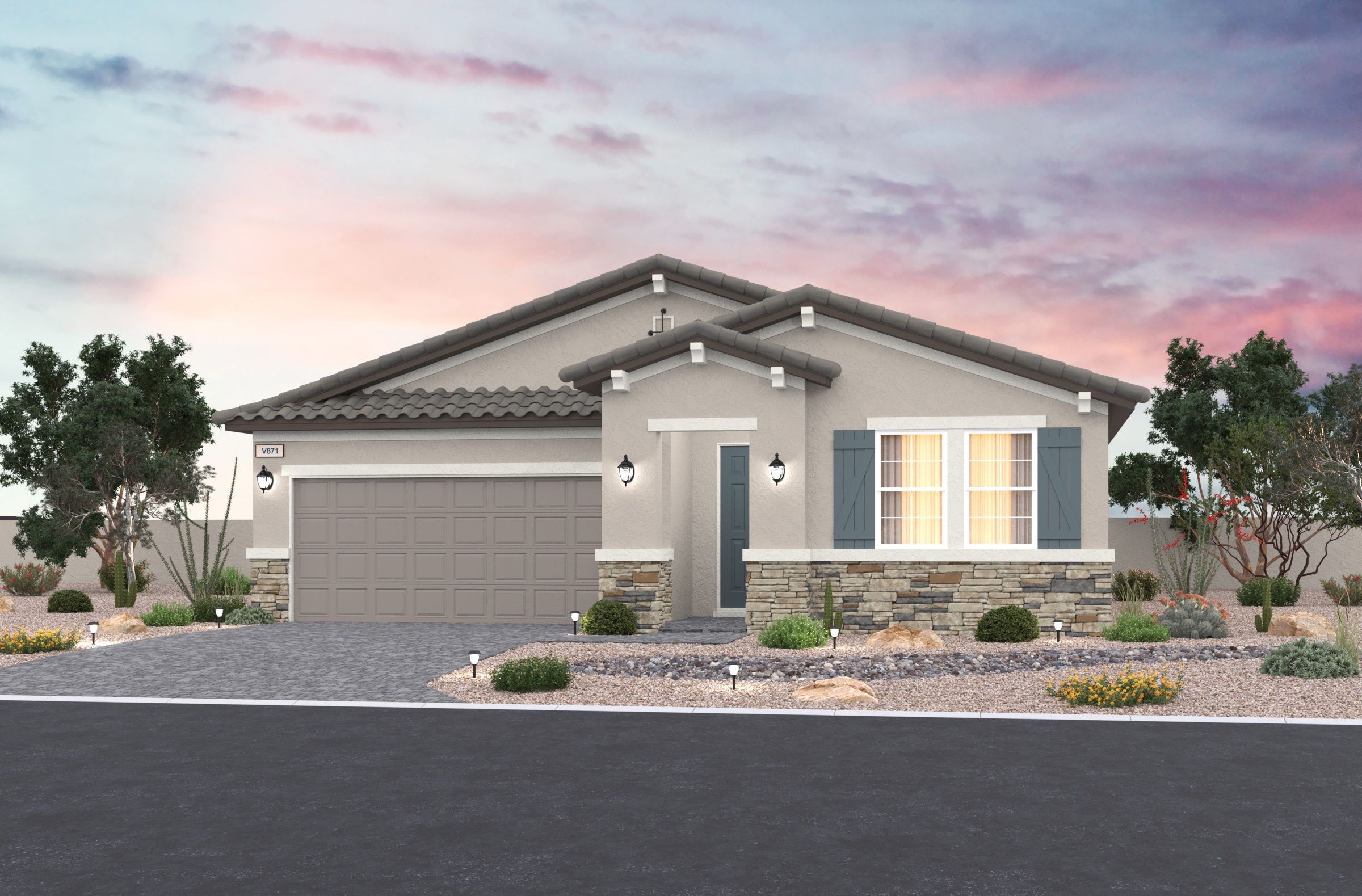 Tuscan L Elevation