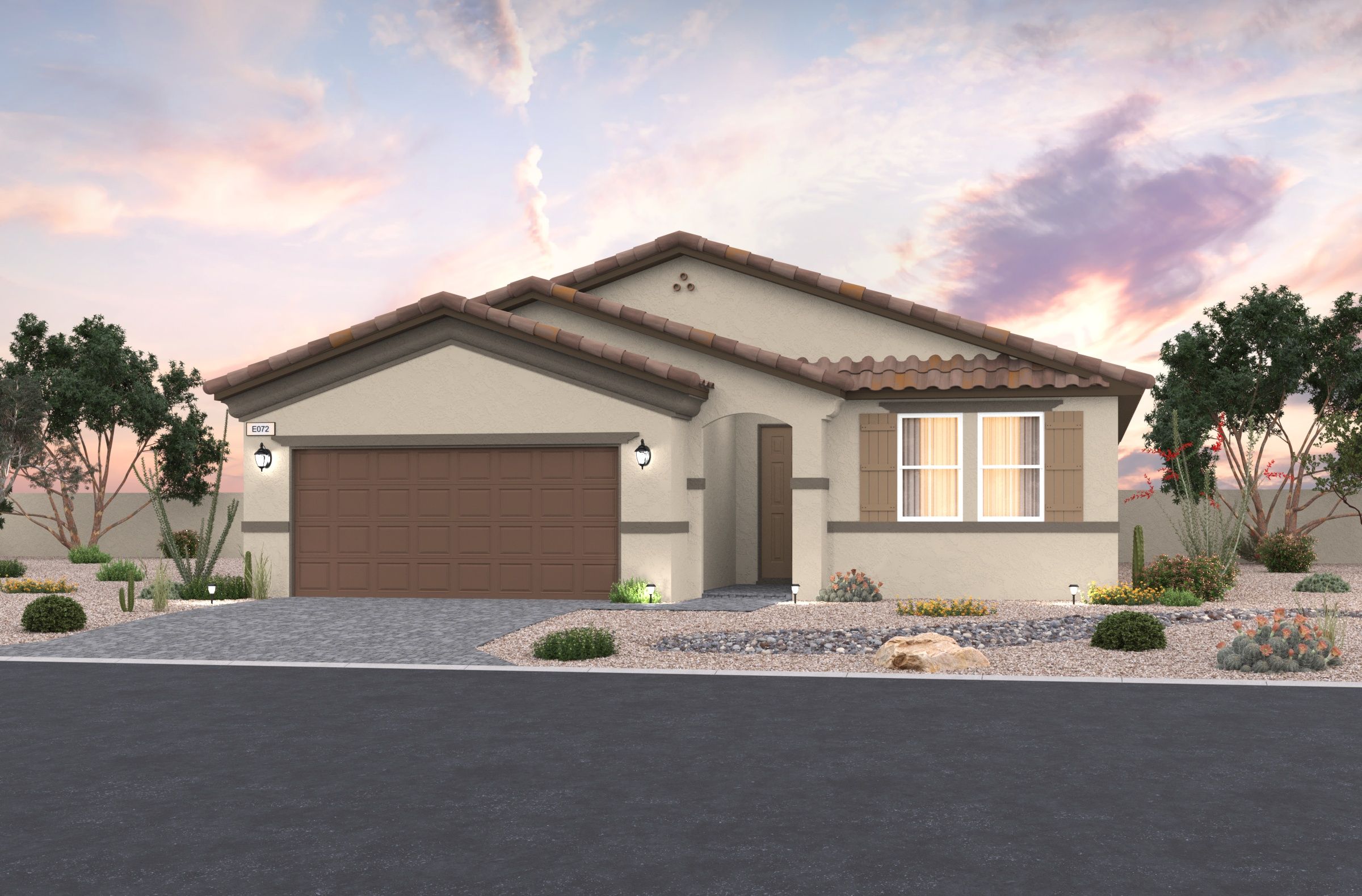 Spanish Colonial M Elevation