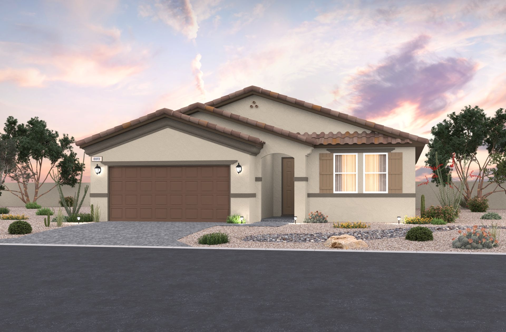 Spanish Colonial M Elevation
