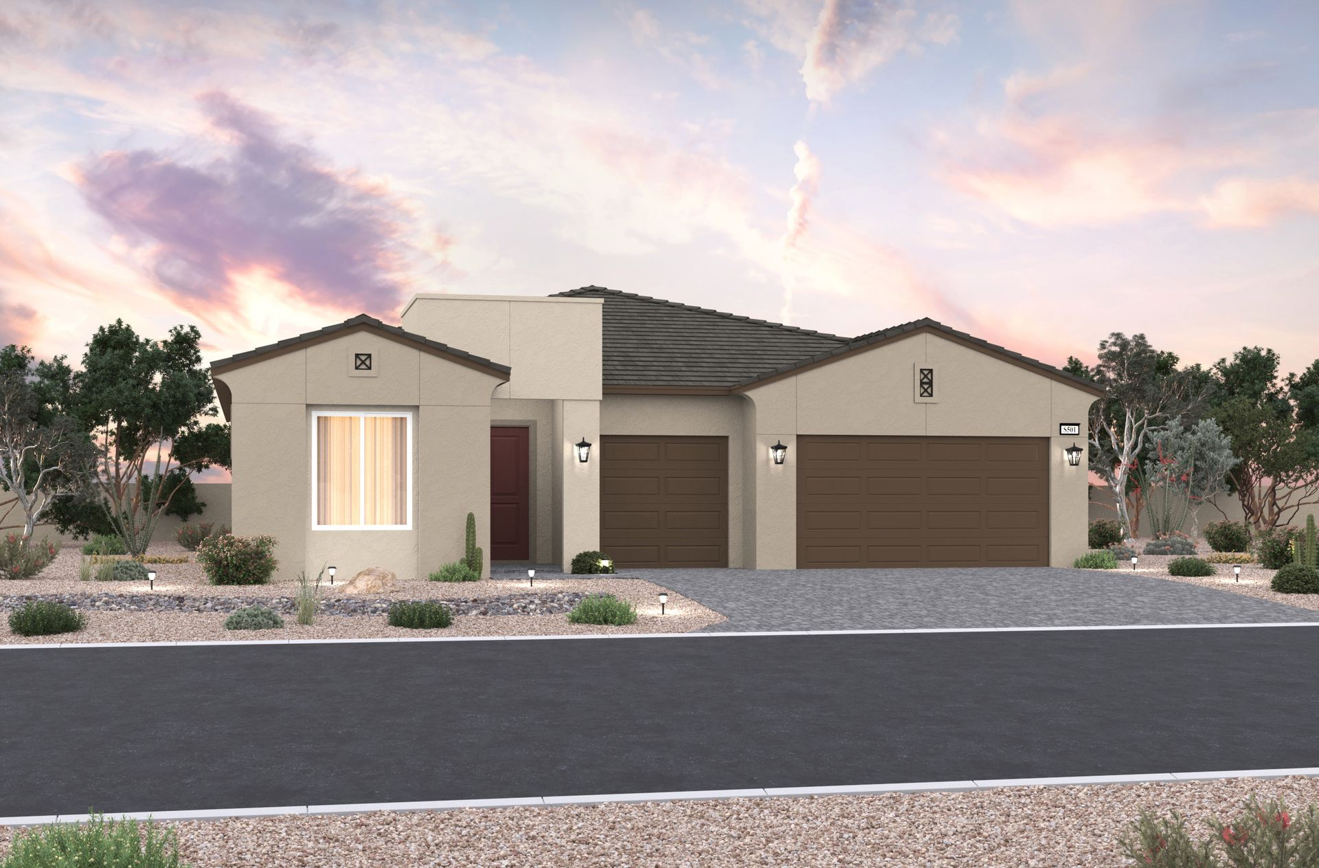 Spanish Colonial L Elevation
