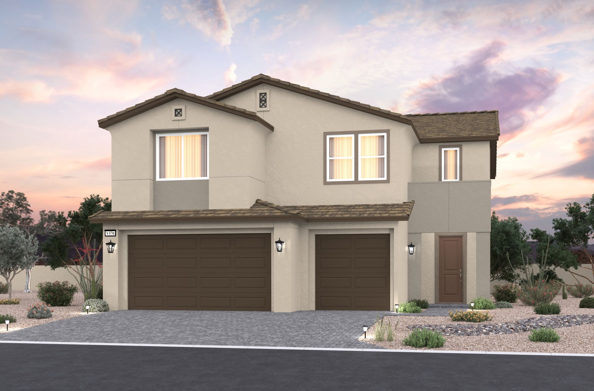 Spanish Colonial L Elevation