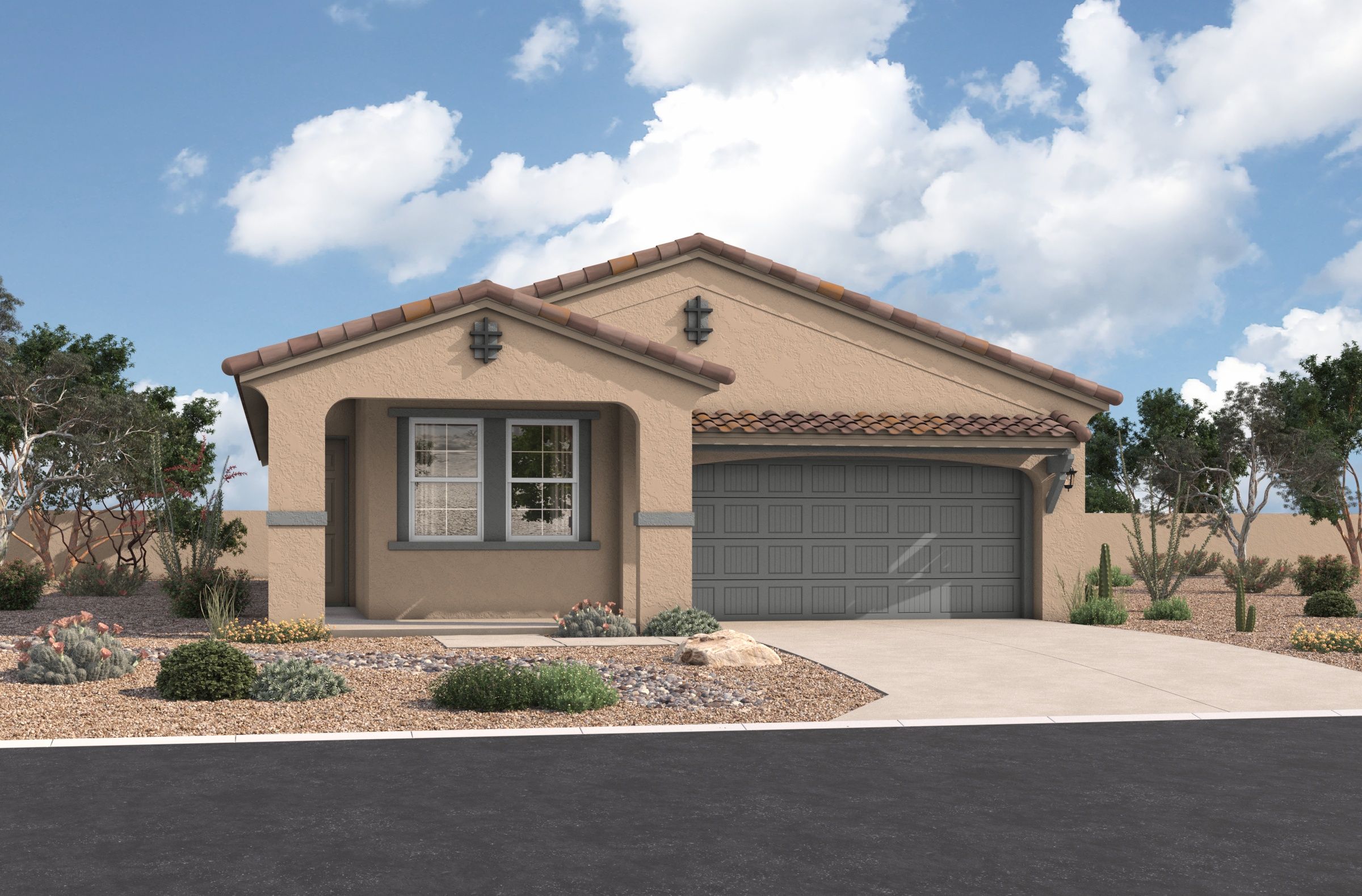 Spanish Colonial M Elevation