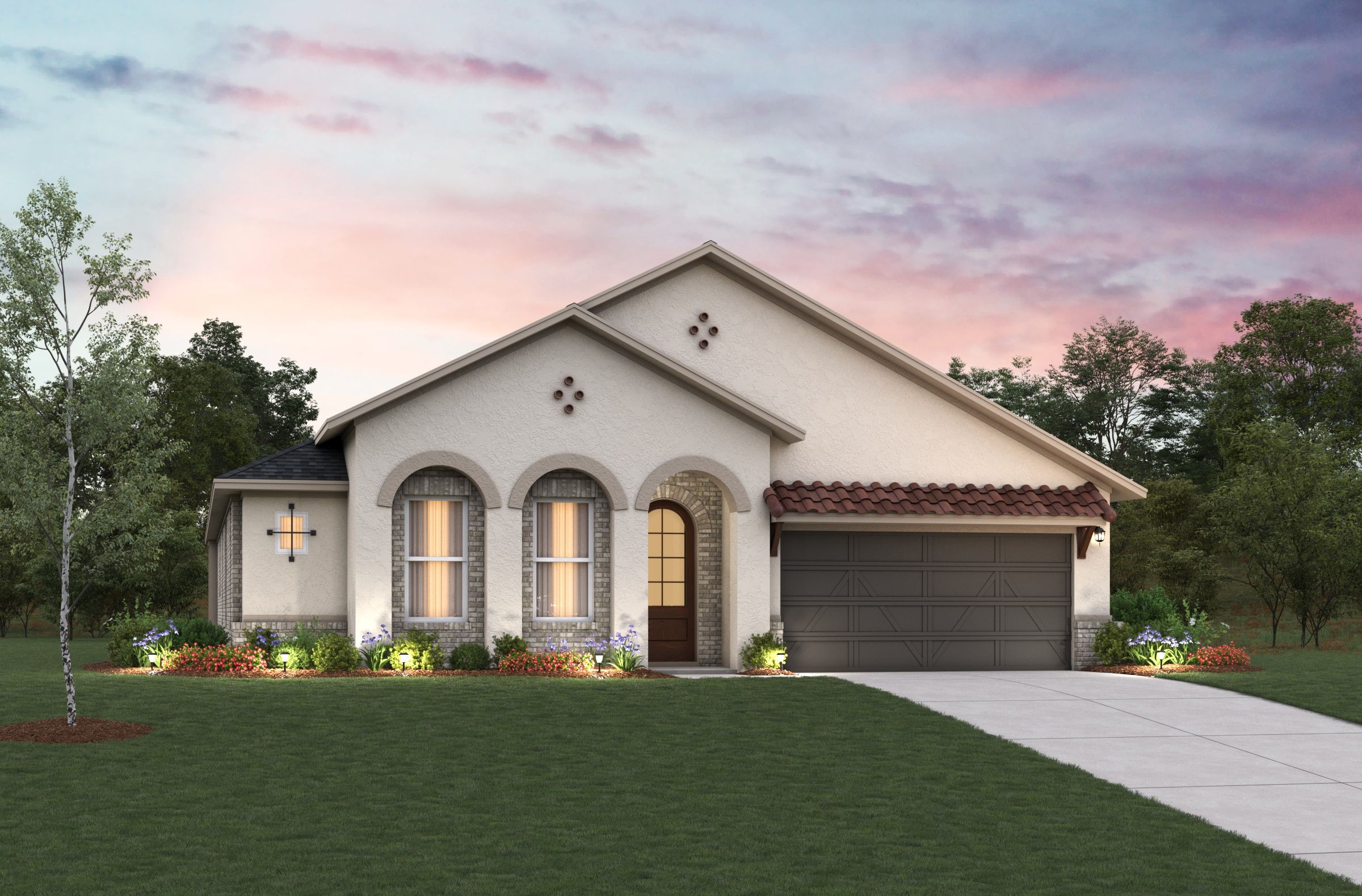 Spanish Colonial L Elevation