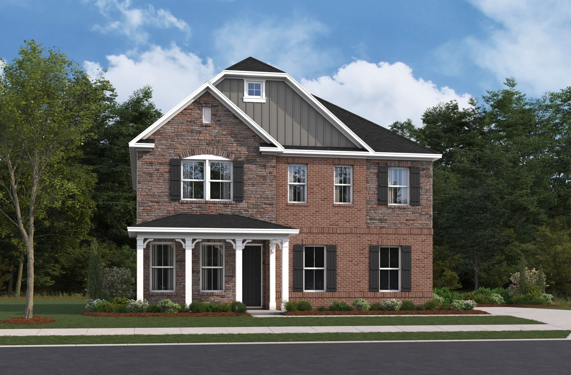 Ashford French Country L Exterior