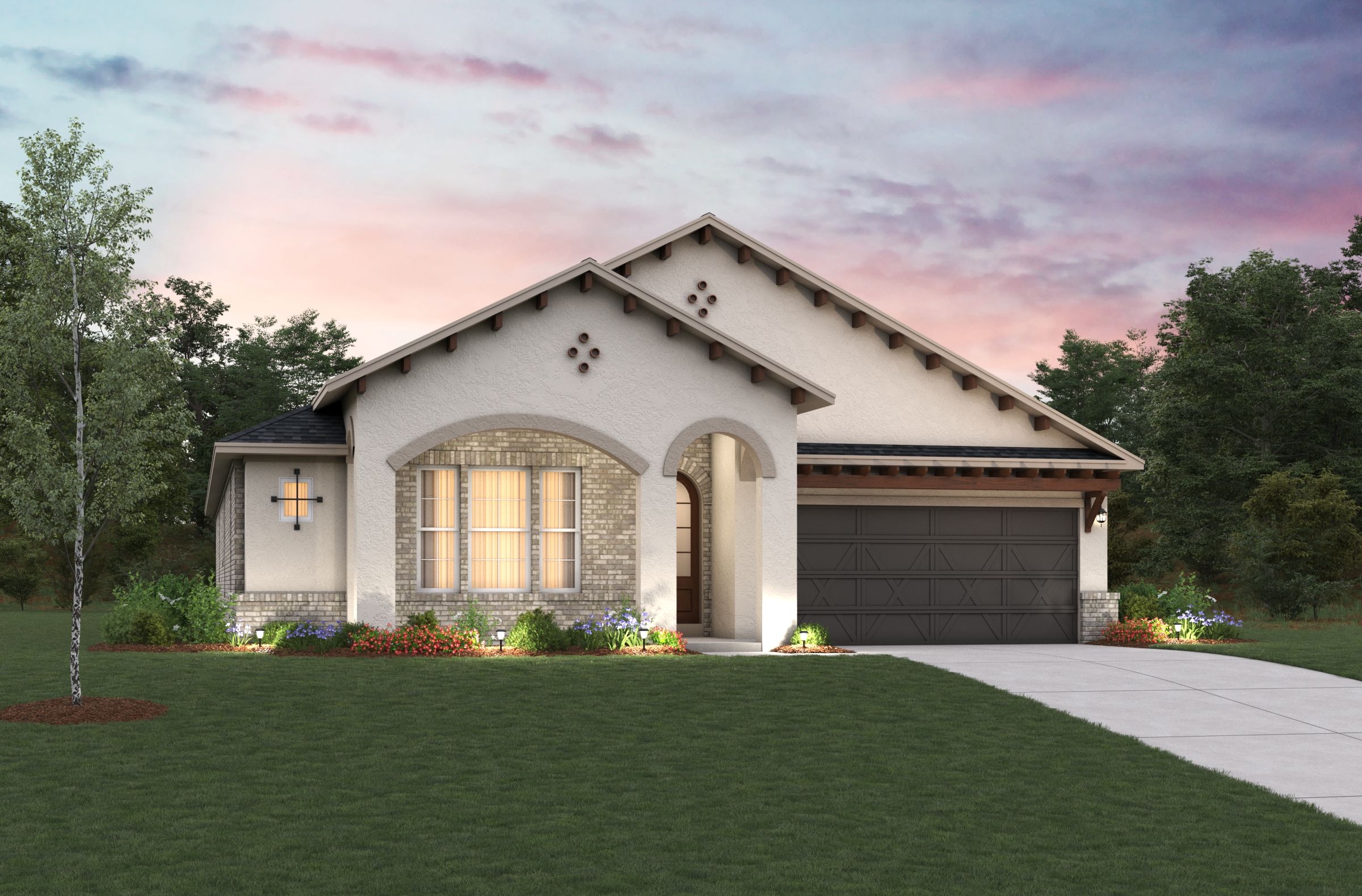 Spanish Colonial L Elevation