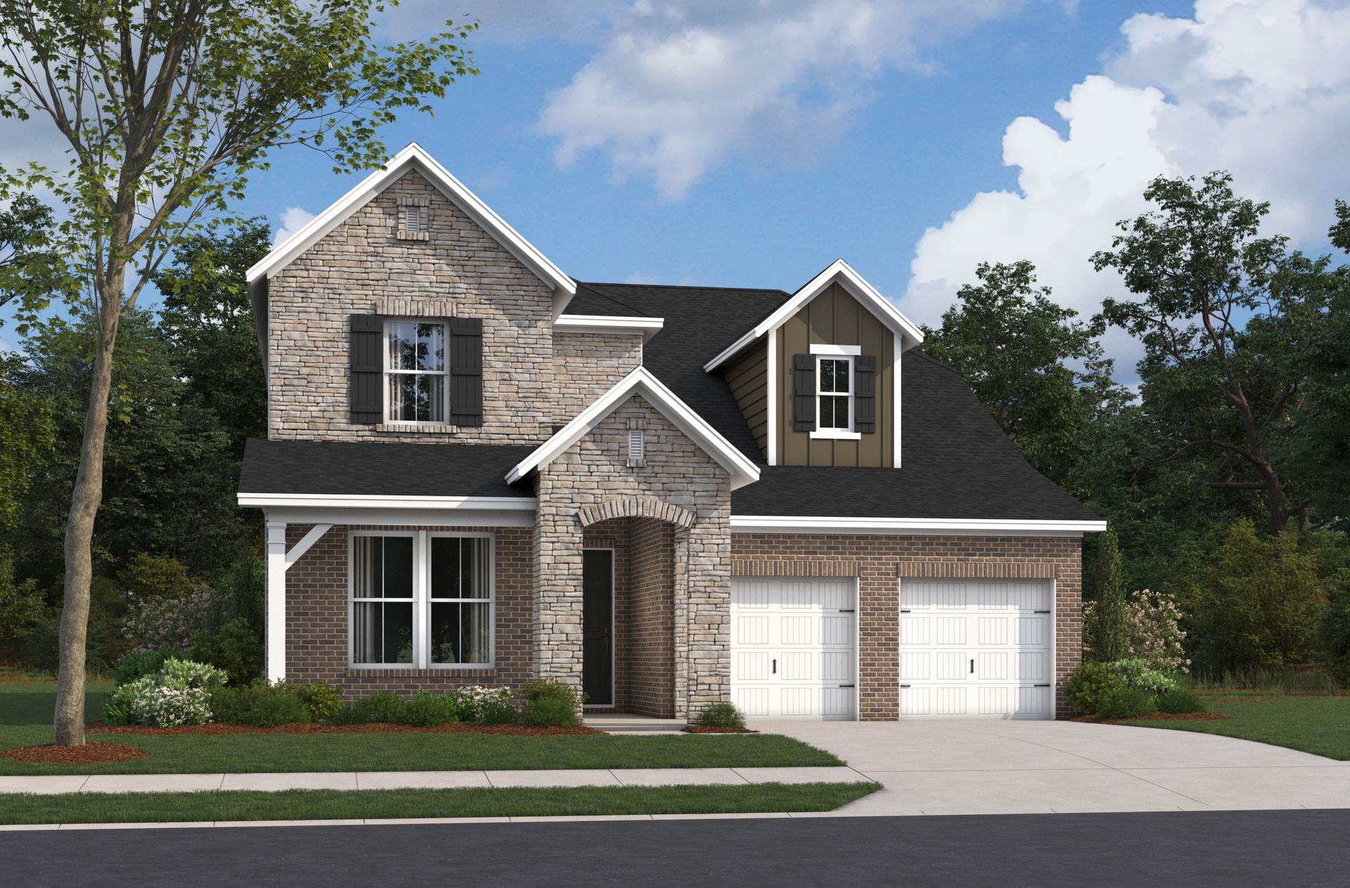 Buchanan French Country L Exterior