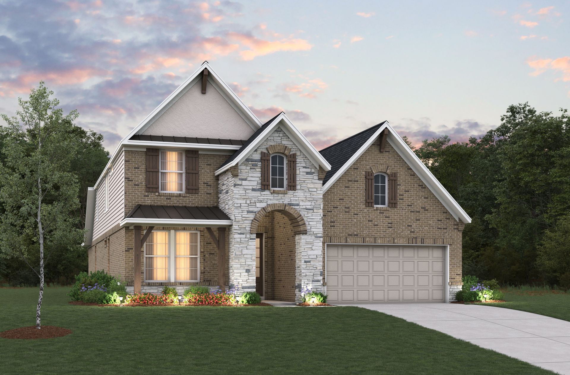 French Country N Elevation