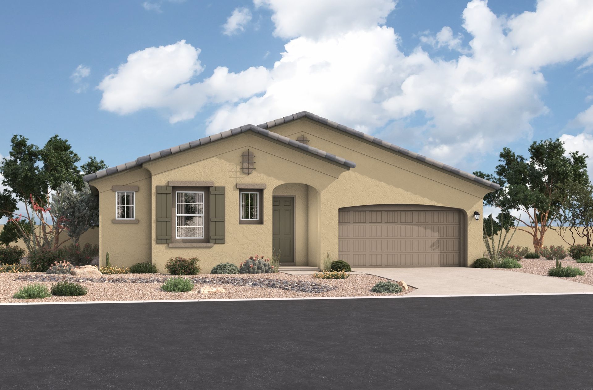 Spanish Colonial L Elevation