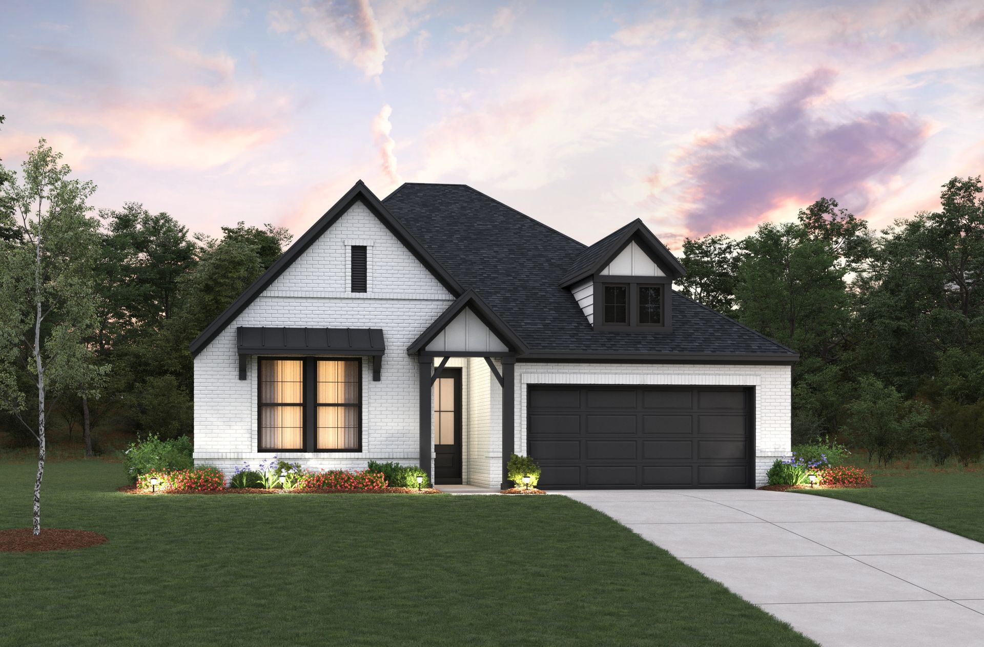 Farmhouse L Elevation