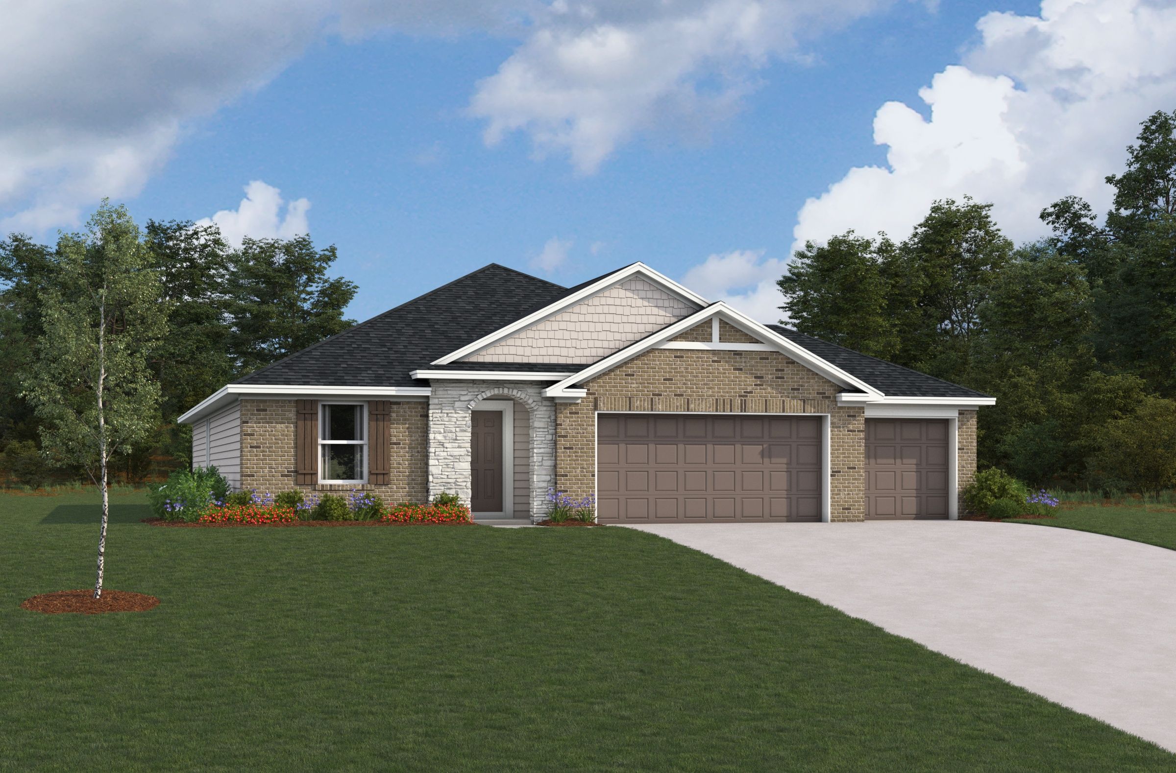 Sunrise Cove por Beazer Homes en Houston Texas