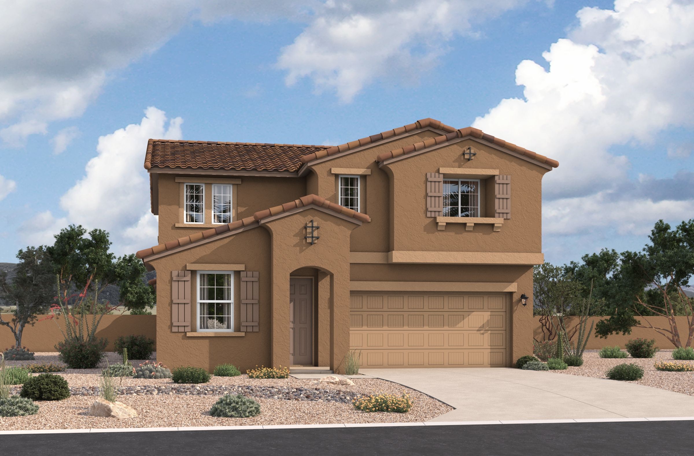 Spanish Colonial M Elevation
