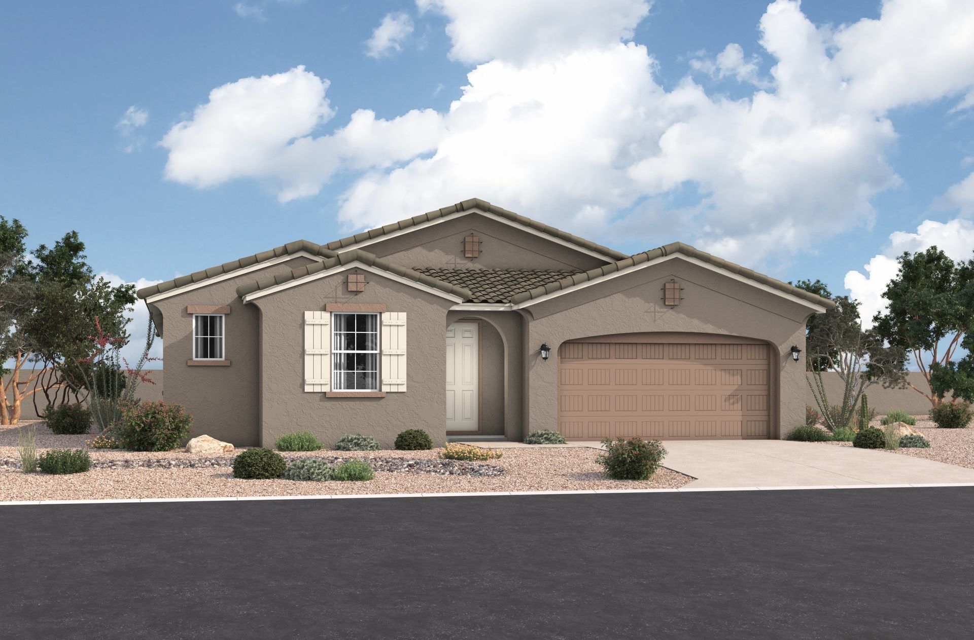 Spanish Colonial L Elevation
