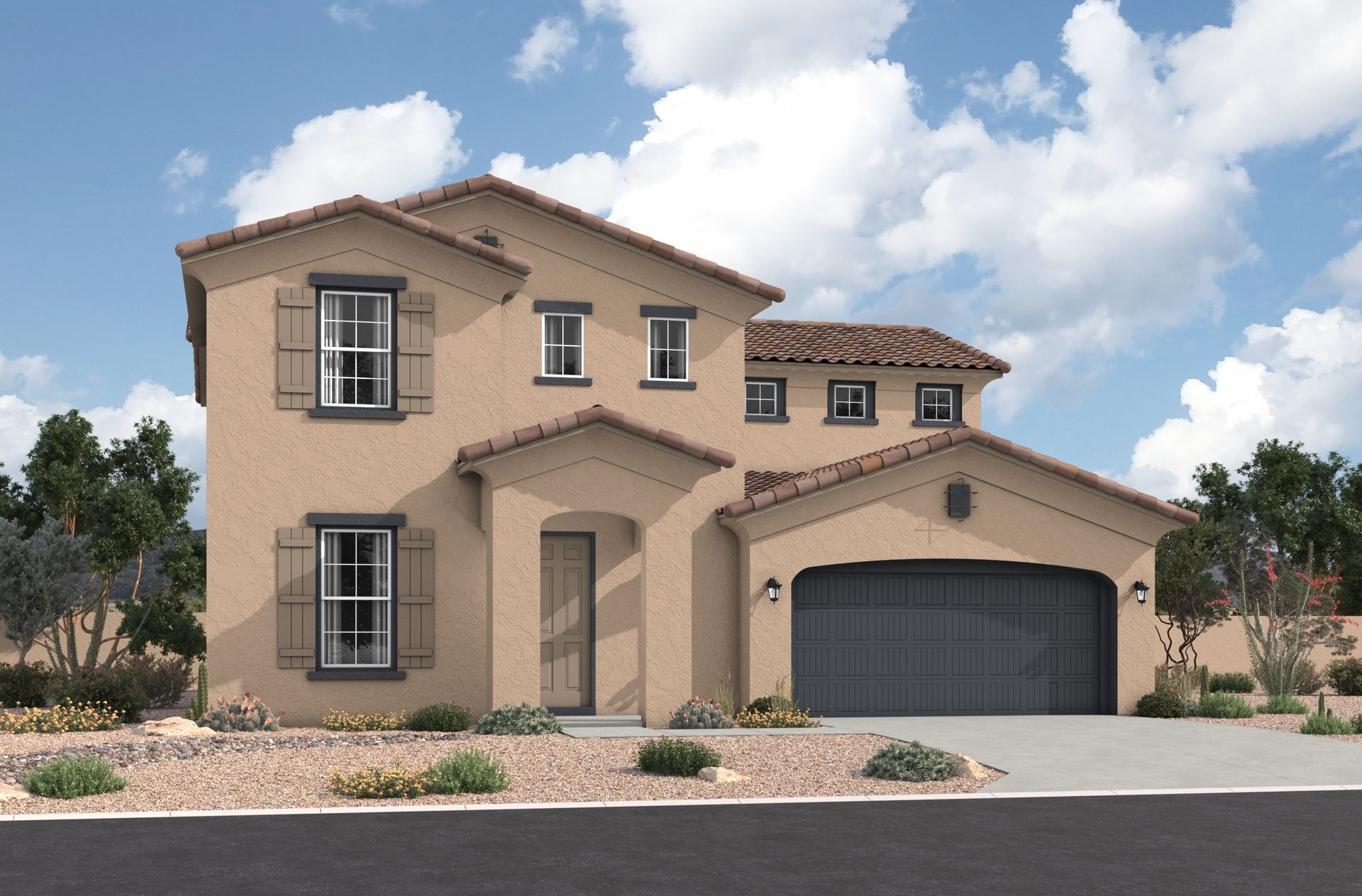 Spanish Colonial L Elevation