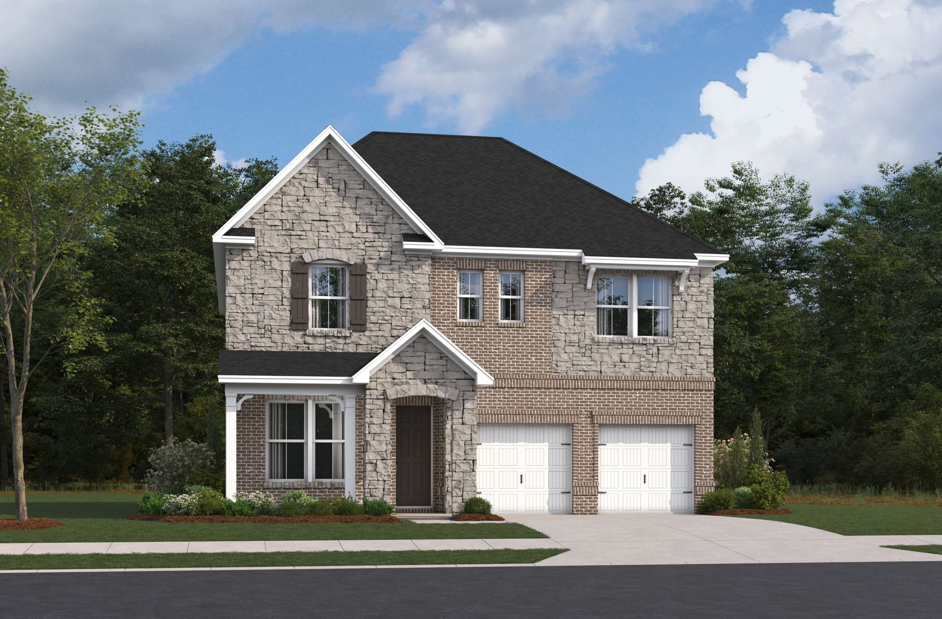 French Country M Elevation