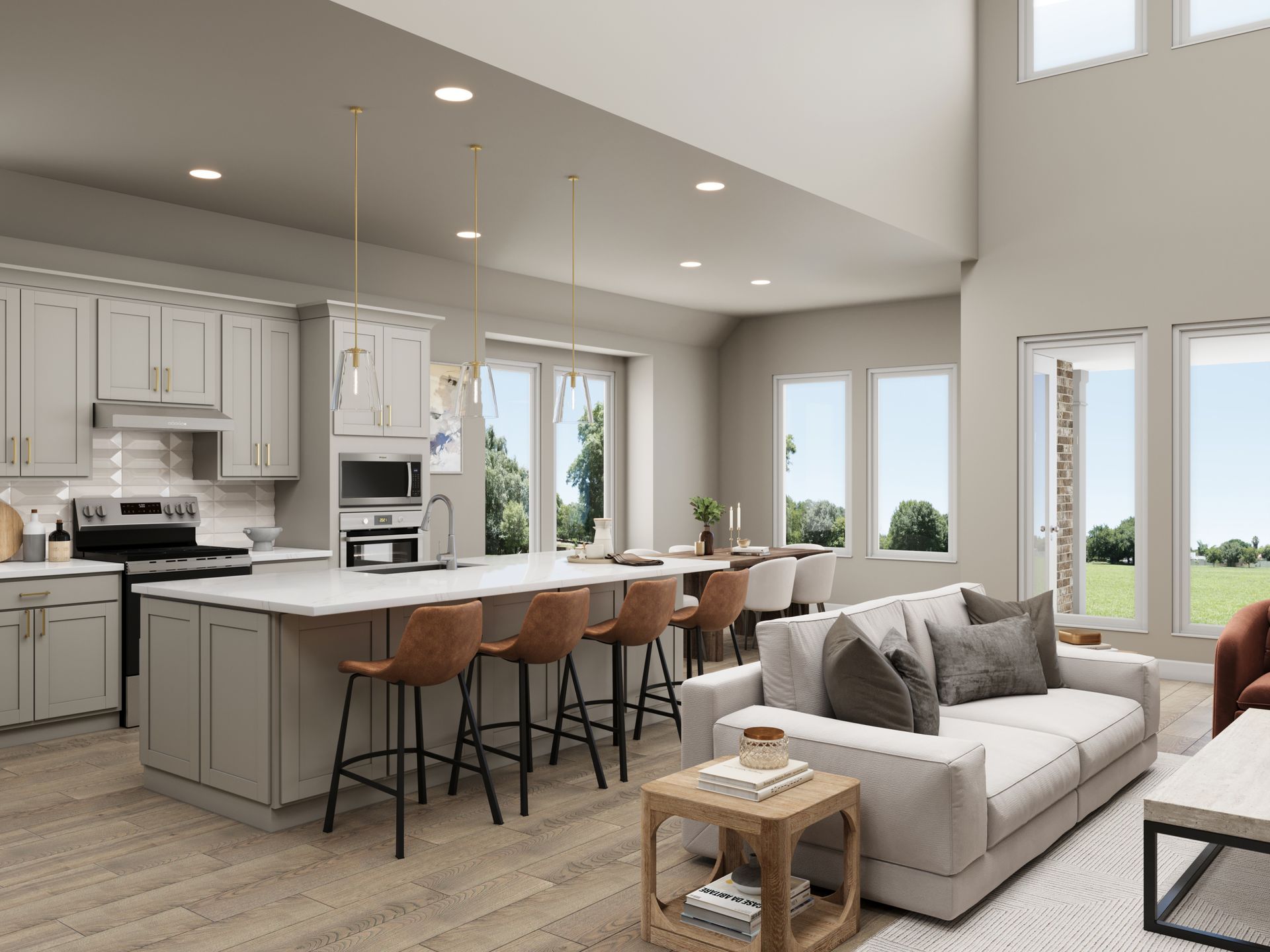 Huntsville Kitchen and Great Room