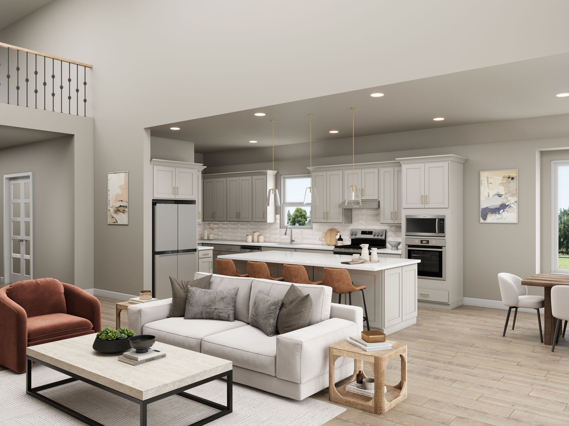 Huntsville Kitchen and Great Room