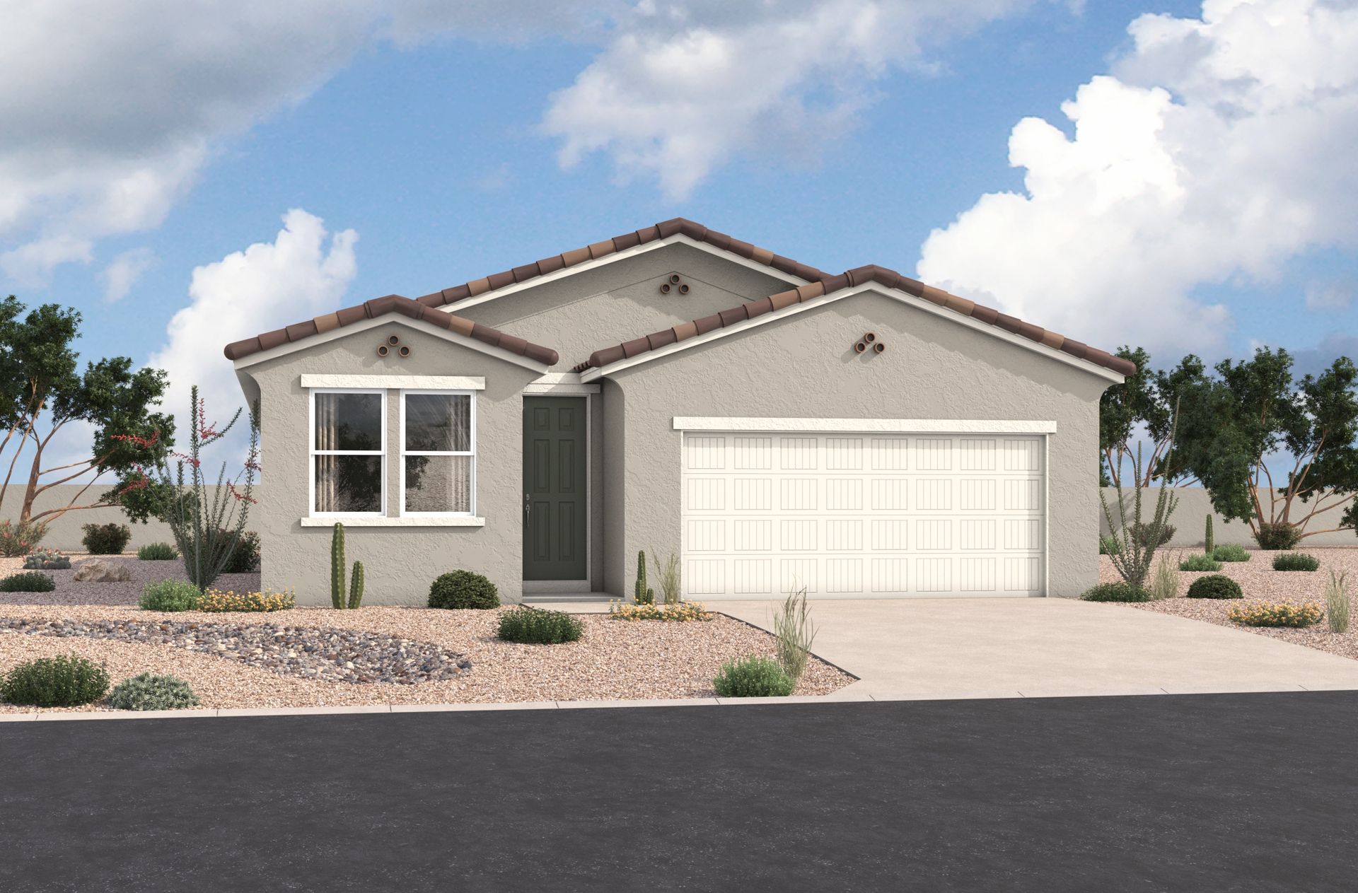 Spanish Colonial L Elevation