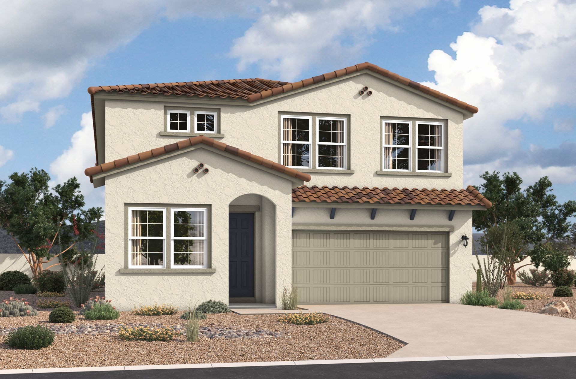 Spanish Colonial L Elevation