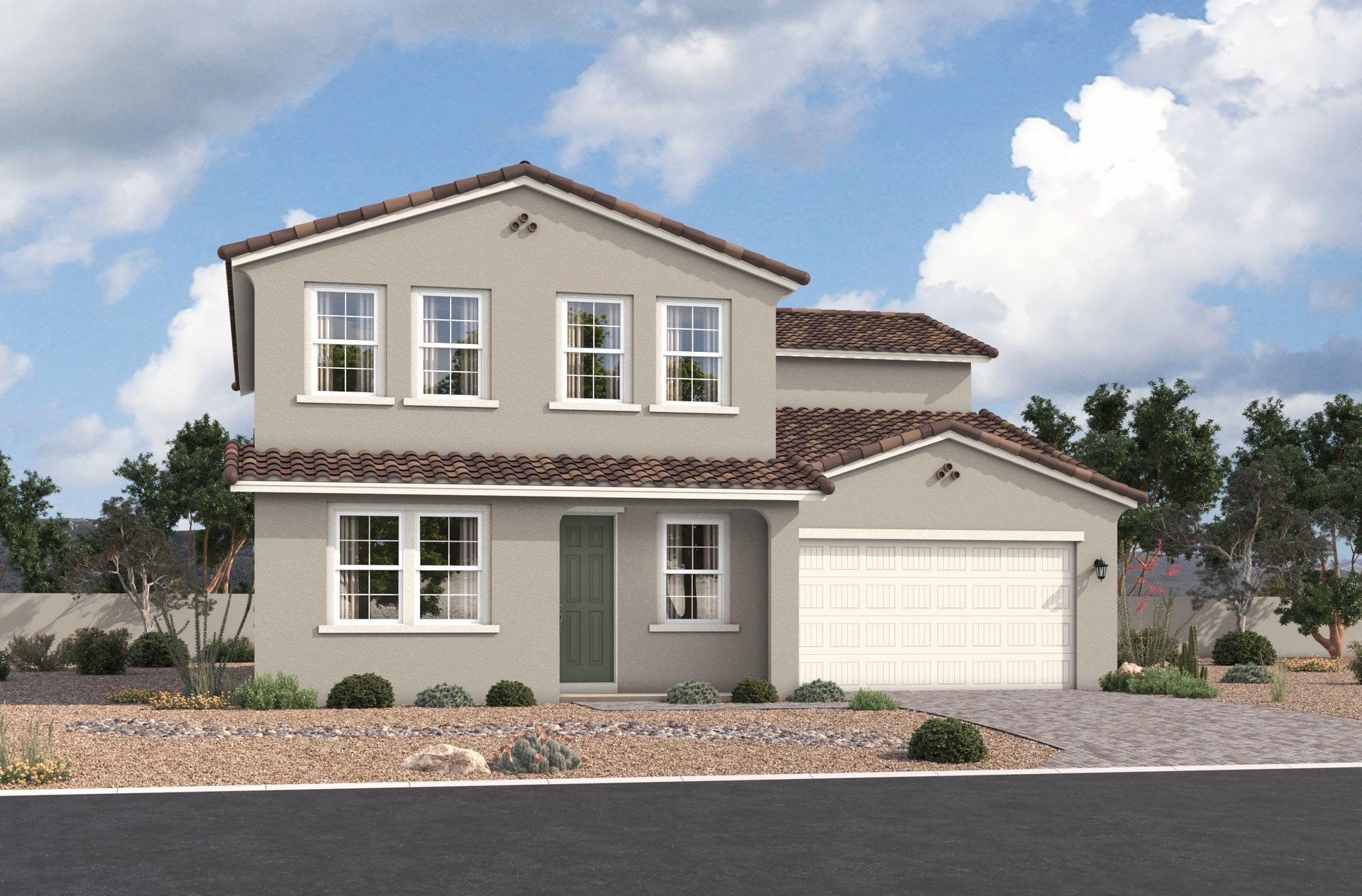 Spanish Colonial L Elevation