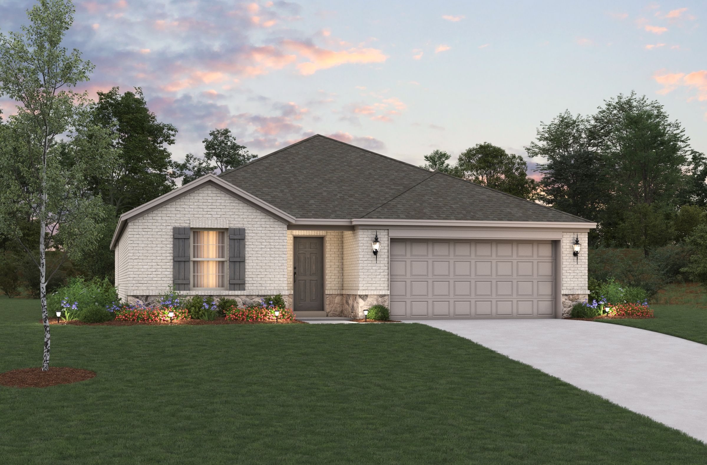 Farmhouse B Elevation