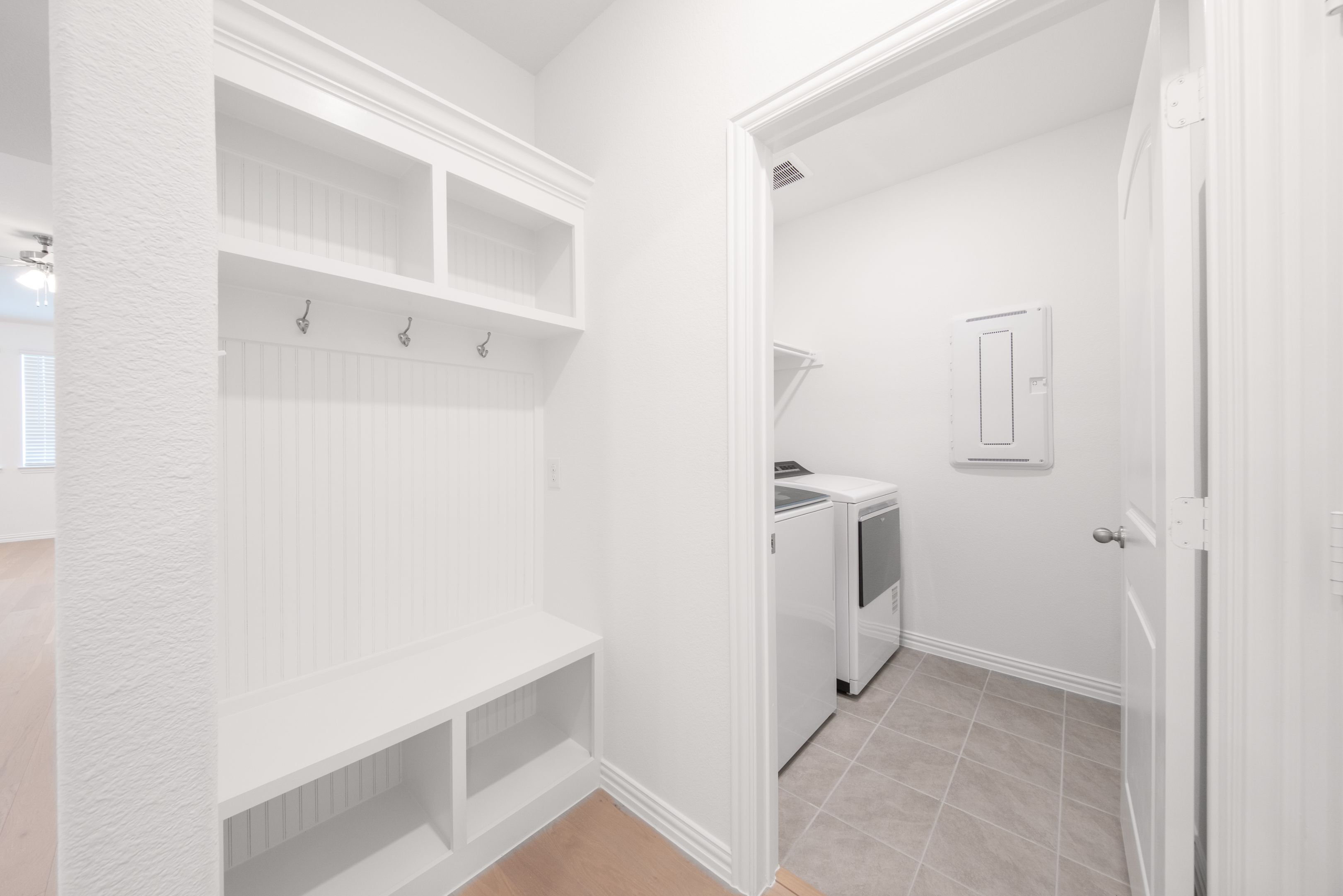 Cascade Mudroom and Laundry Room