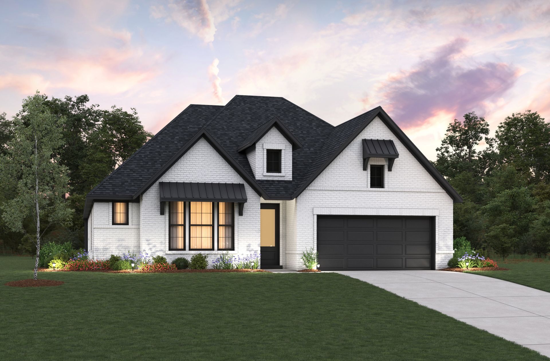 Farmhouse L Elevation
