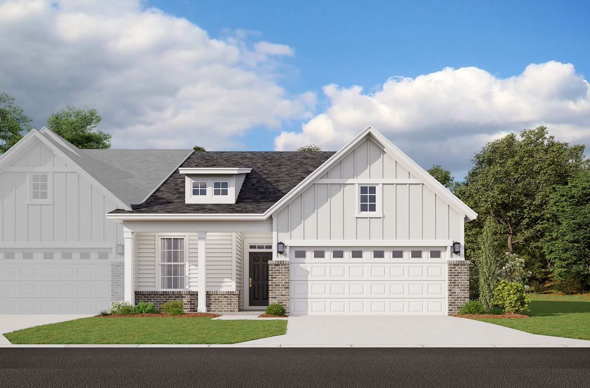 Farmhouse M Elevation
