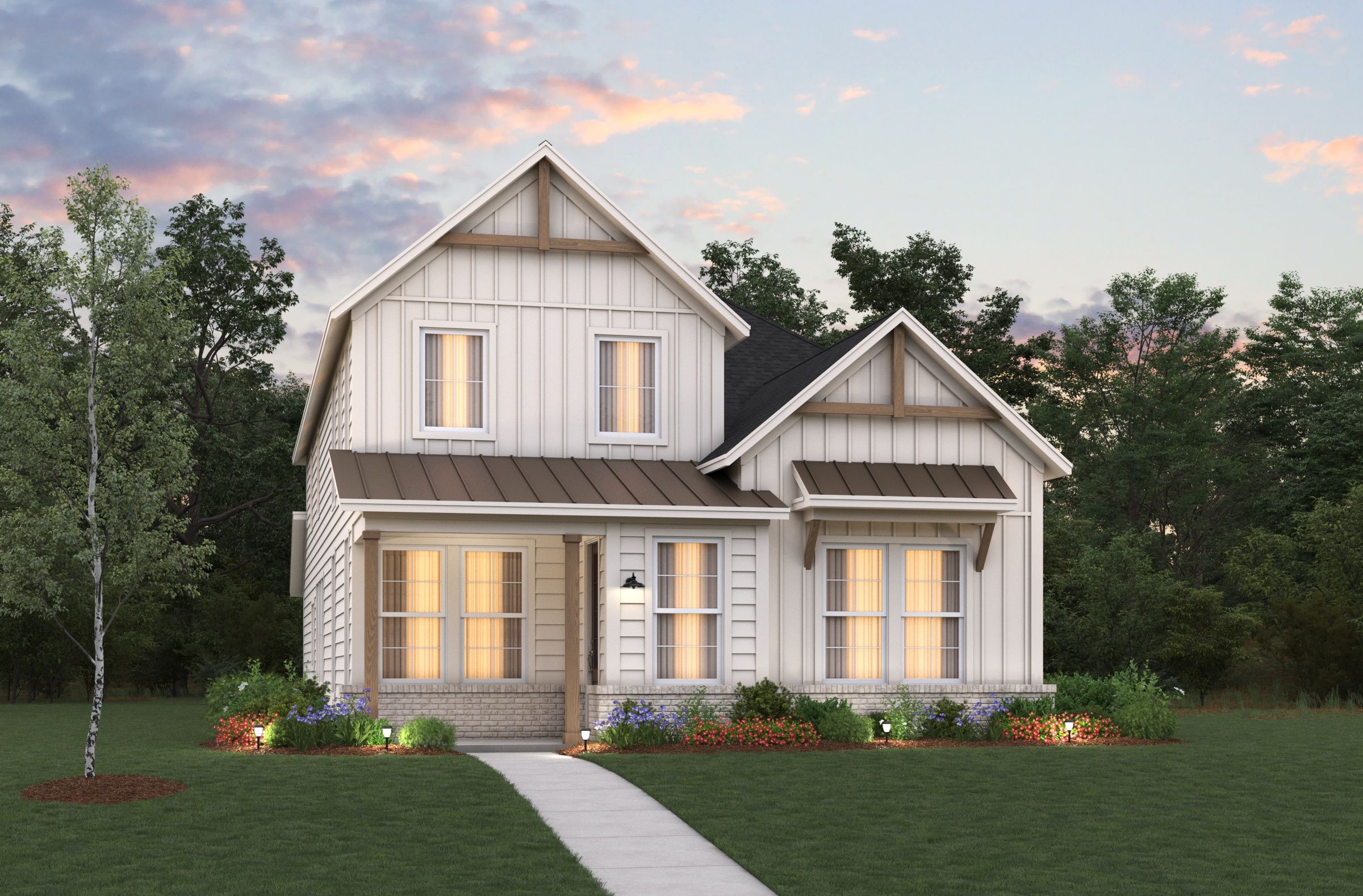 Farmhouse L Elevation