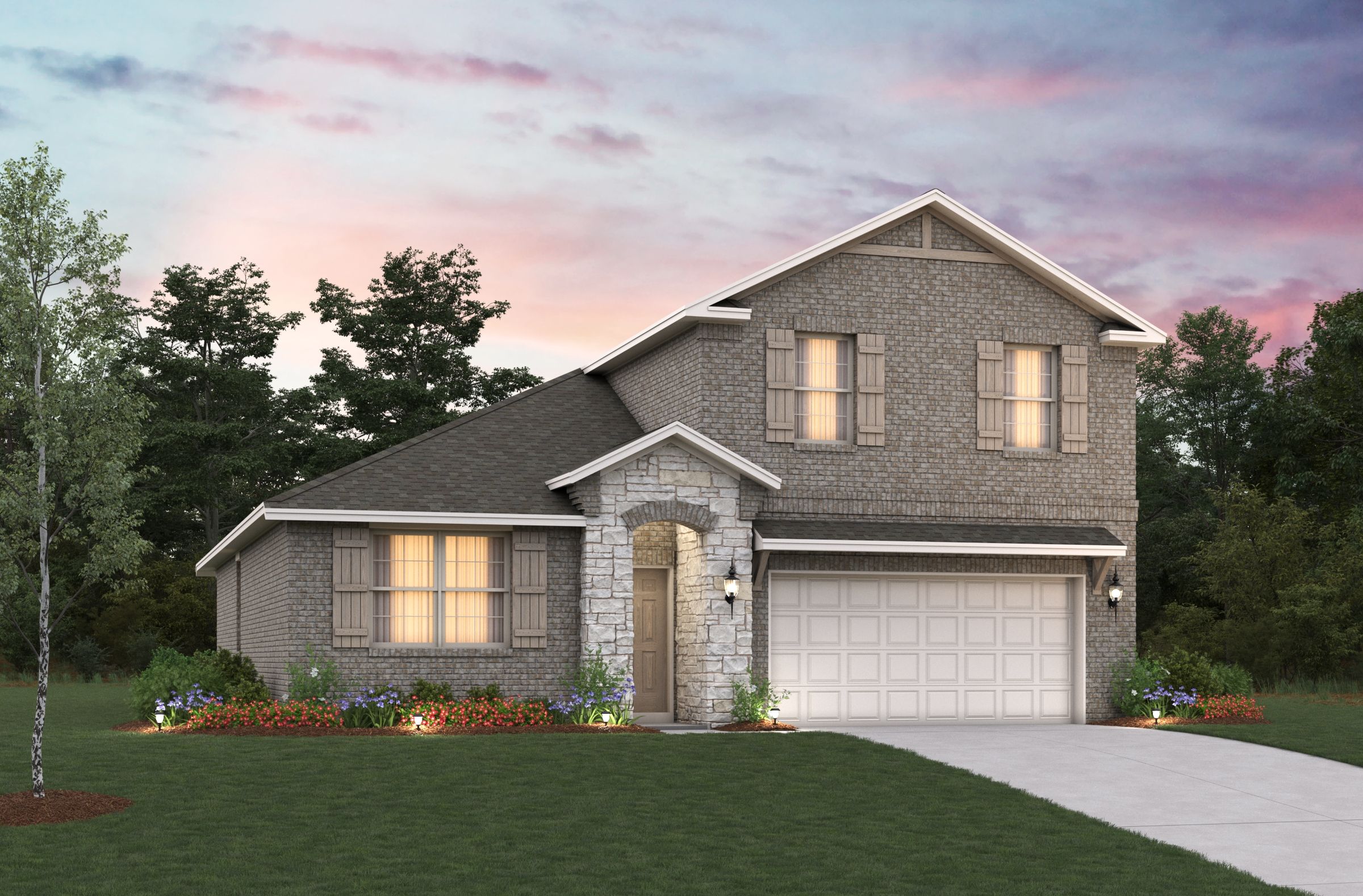 Berkshire - The Villages of Hurricane Creek - Overlook 70': Anna, Texas - Beazer Homes