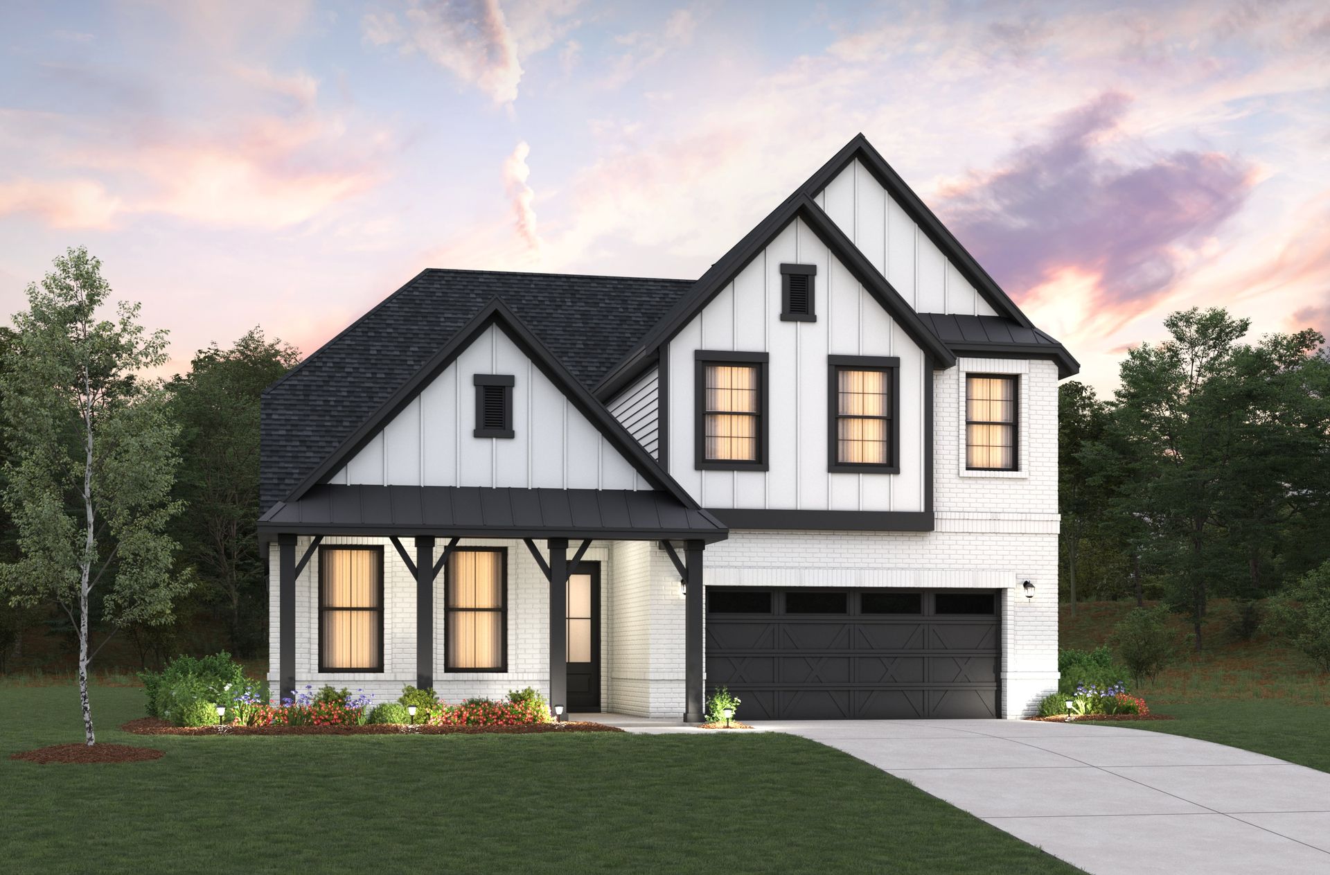 Farmhouse L Elevation