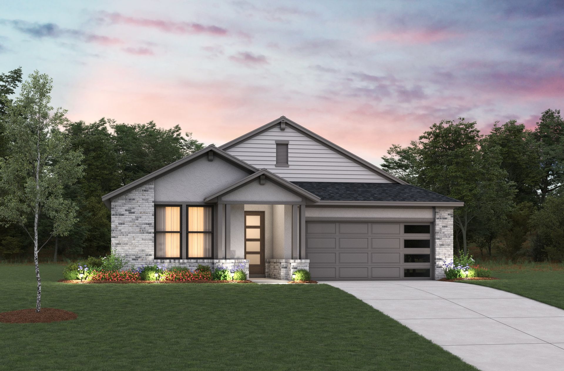 Mid - Century L Elevation
