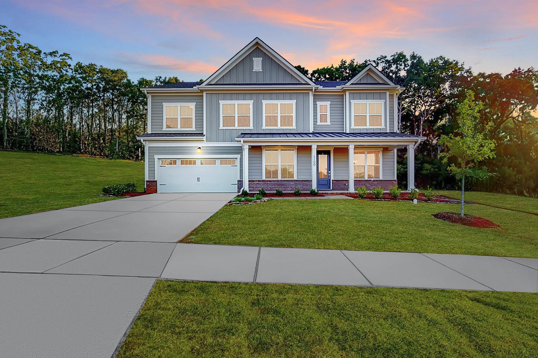 Mitchell Traditional L Exterior