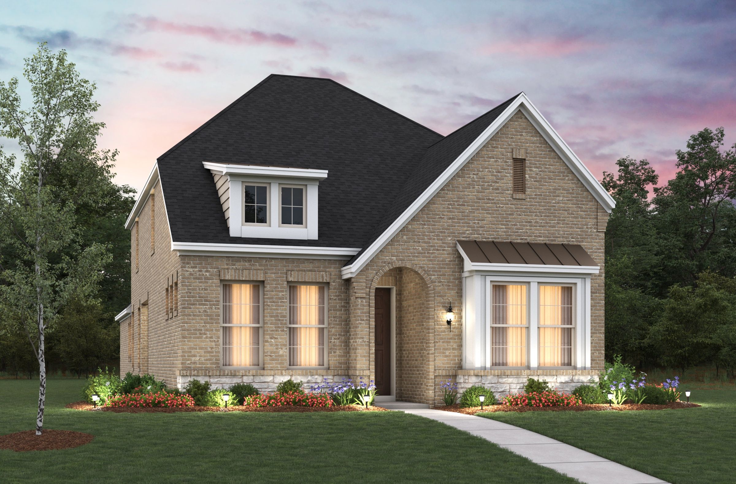 Alpine - Waterbend - Arbors 40': Euless, Texas - Beazer Homes